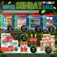 Super Save Sunday Savings