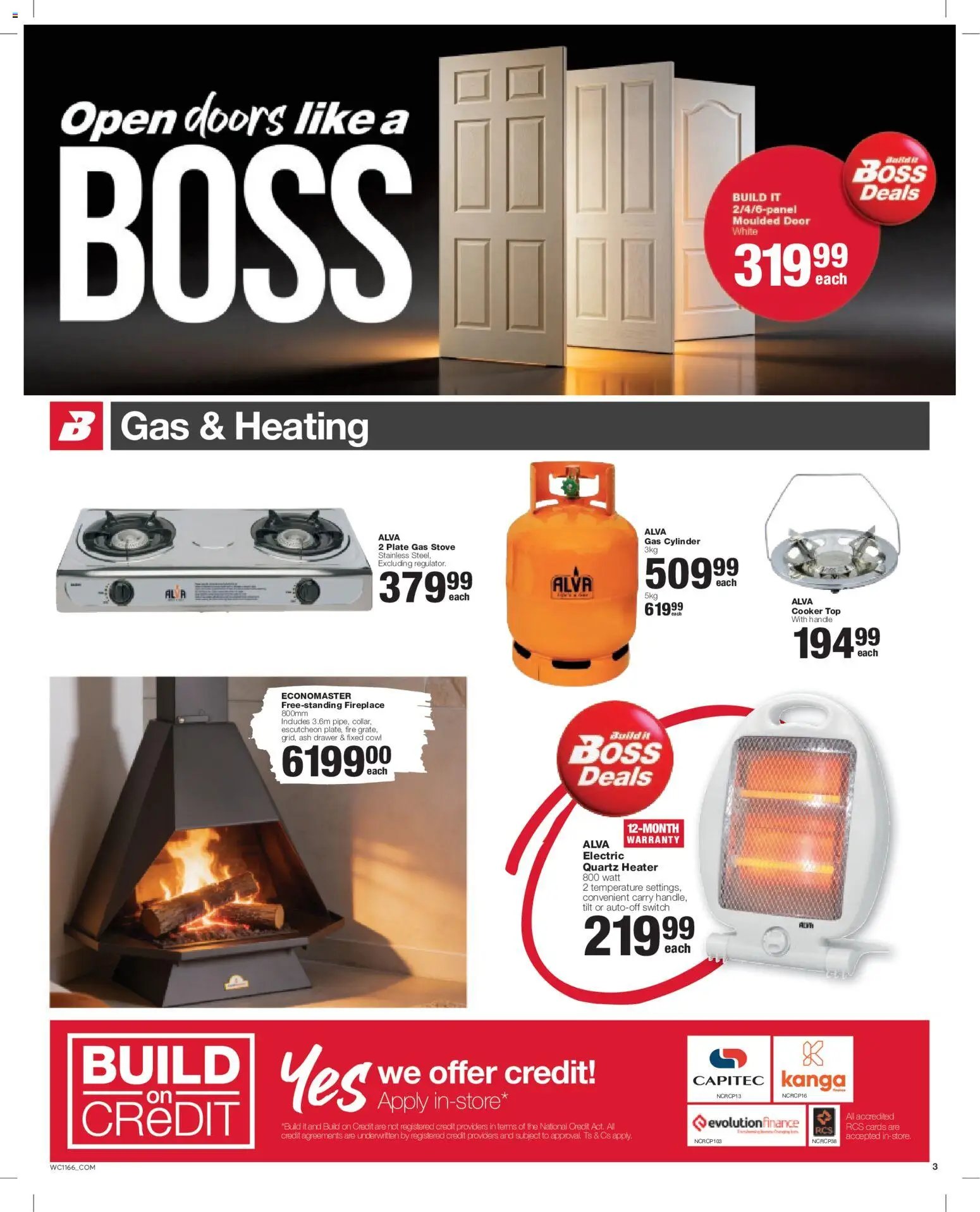 Build It Western Cape - Specials