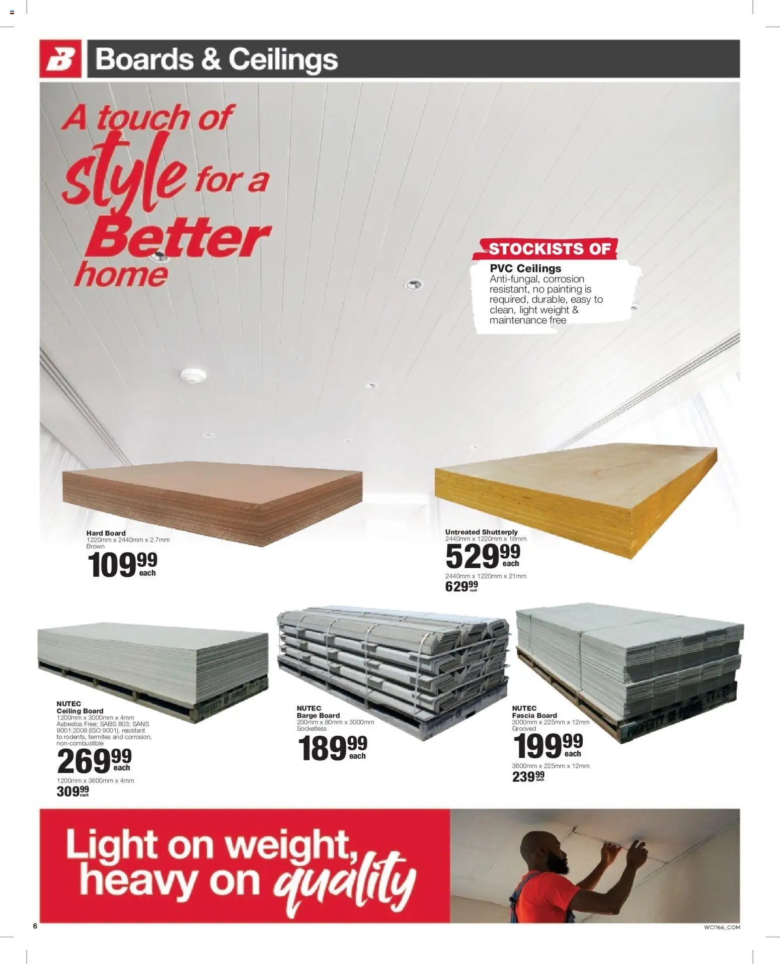 Build It Western Cape - Specials