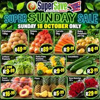 Super Save Sunday Savings
