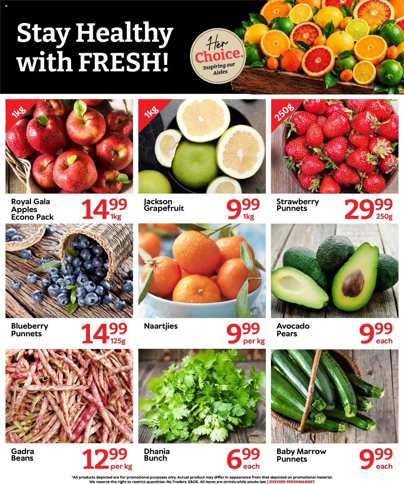 Oxford Freshmarket Specials
