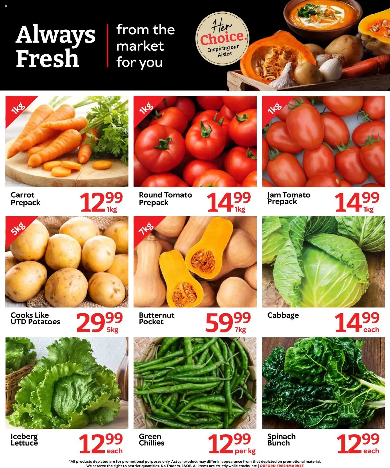 Oxford Freshmarket Specials
