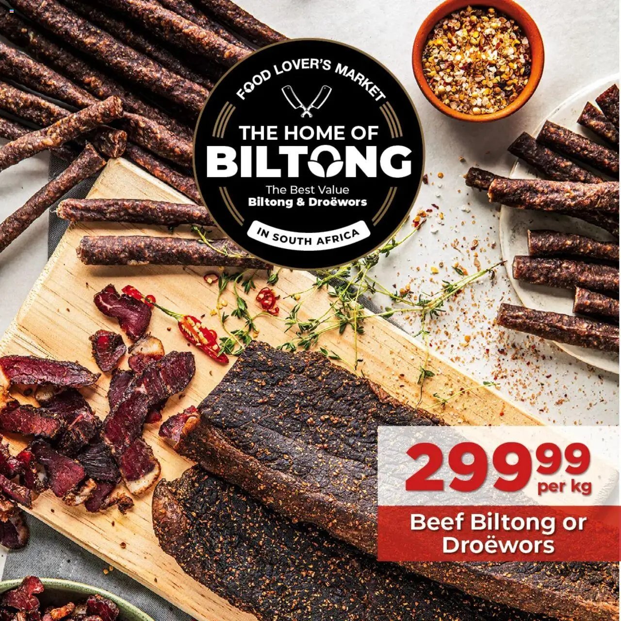 Food Lover's Market Home of Biltong Promotion (2025-07-14 - 2025-11-02) | 1