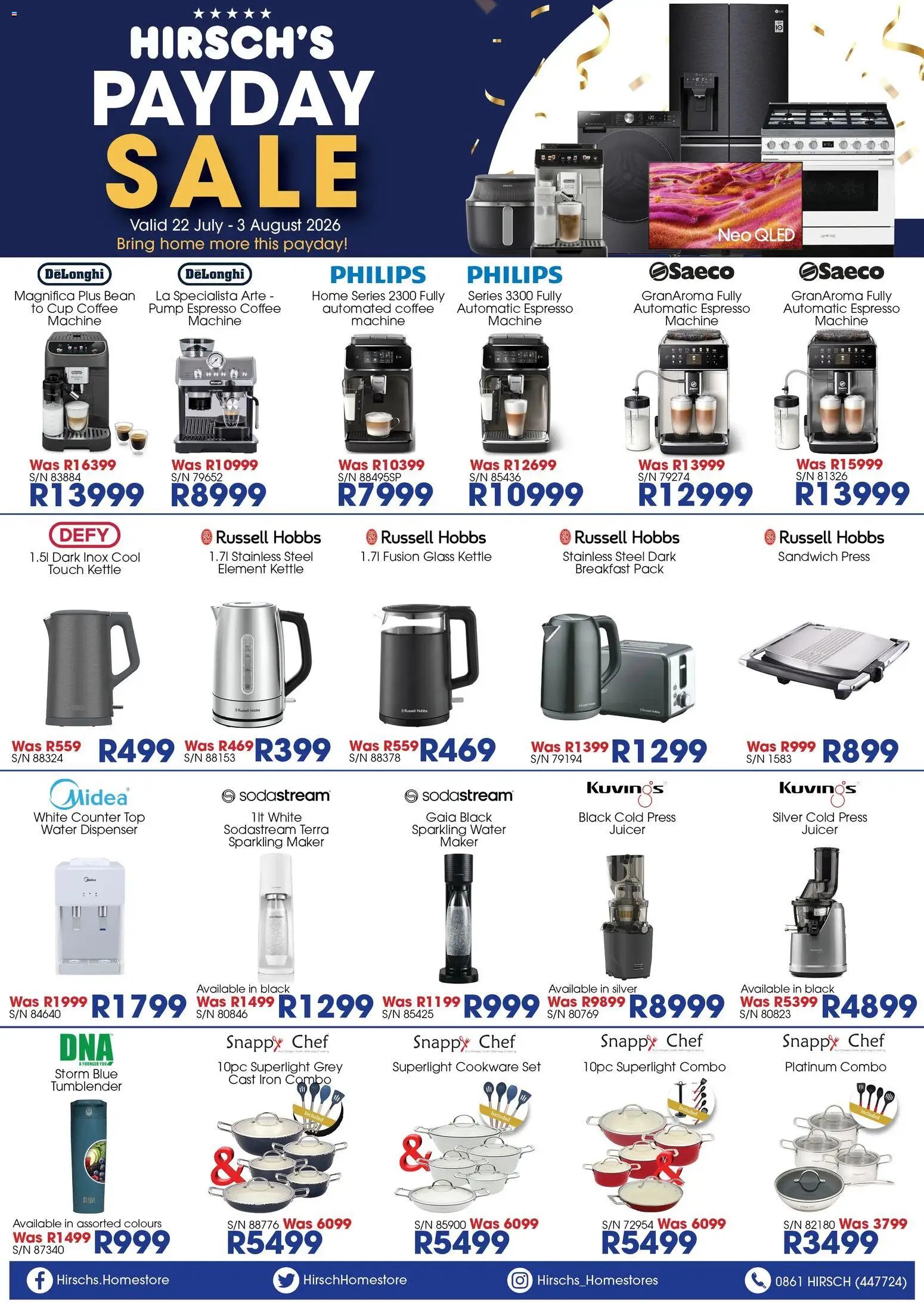 Hirsch's Specials