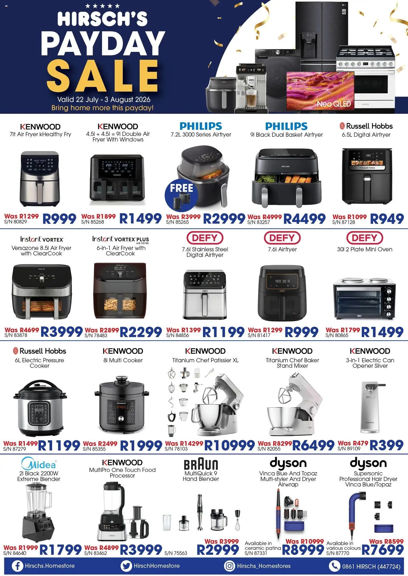 Hirsch's Specials