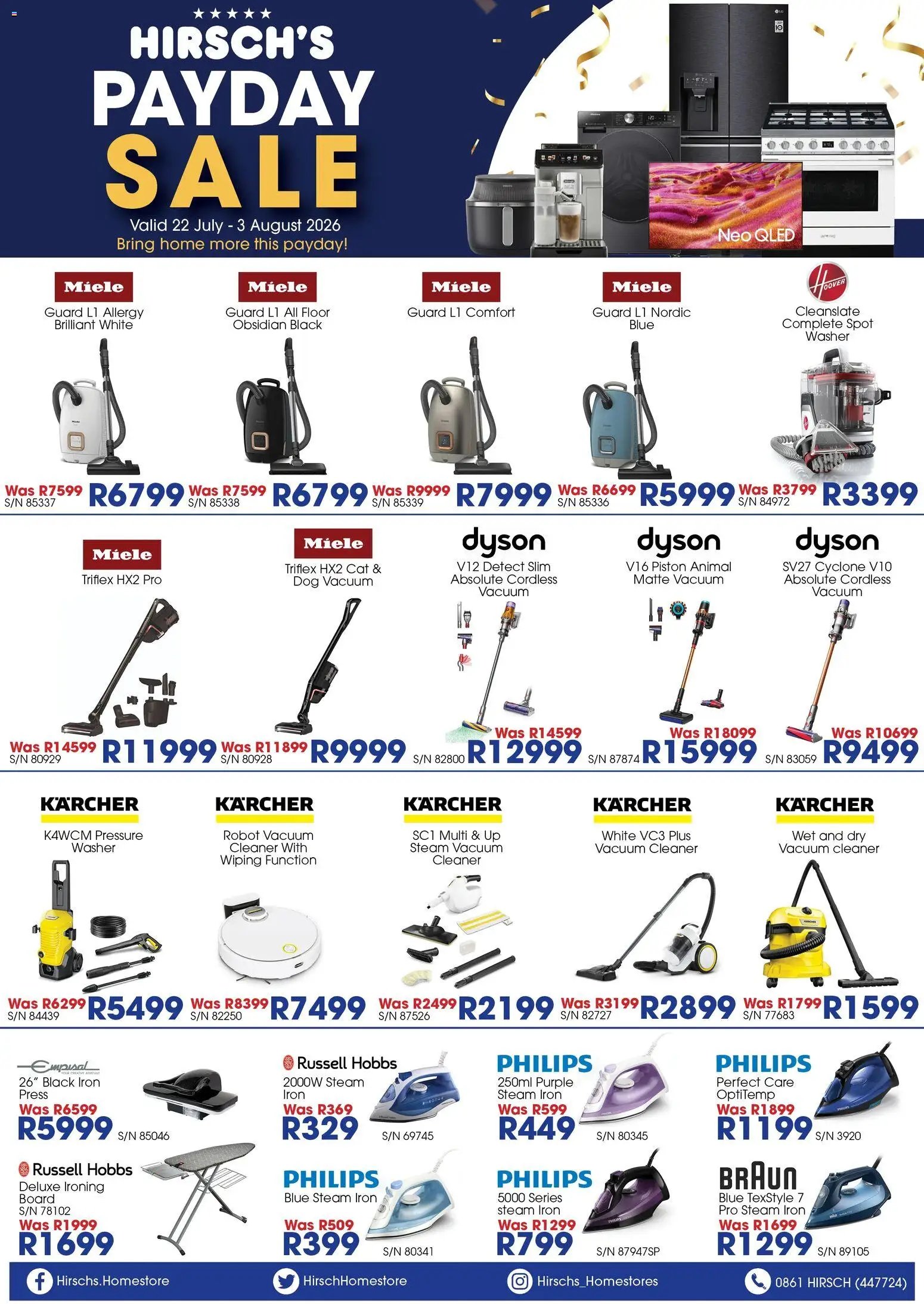 Hirsch's Specials
