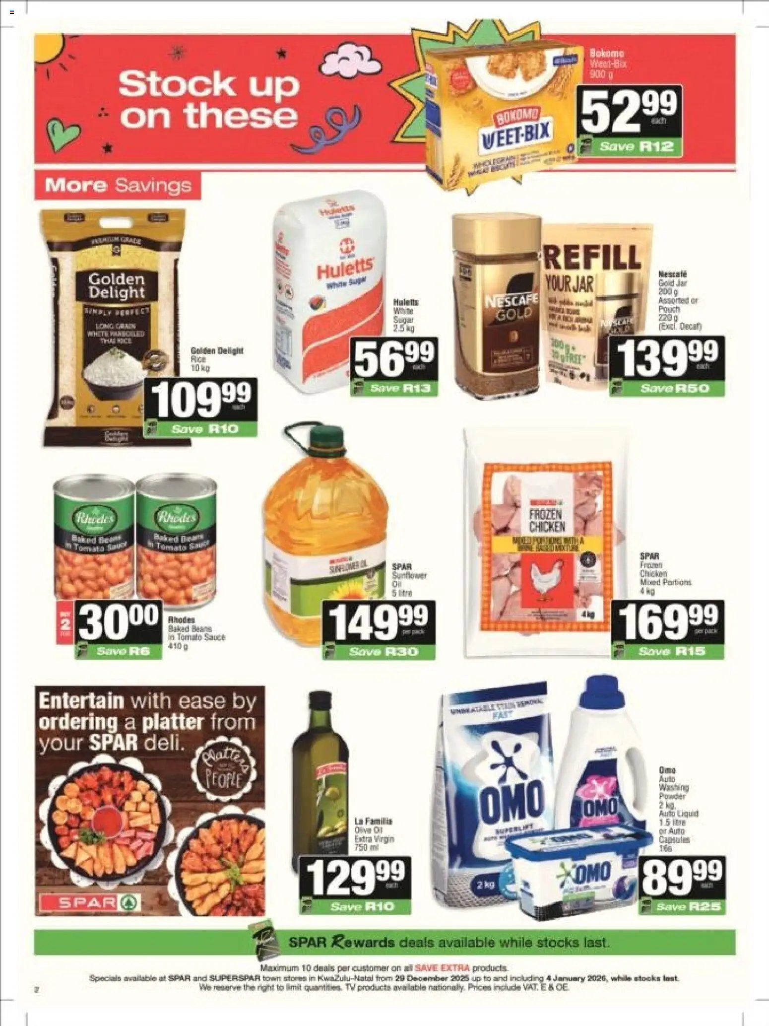 Superspar - Kwazulu-Natal - Weekly Specials (2025-12-29 - 2026-01-04) | 2