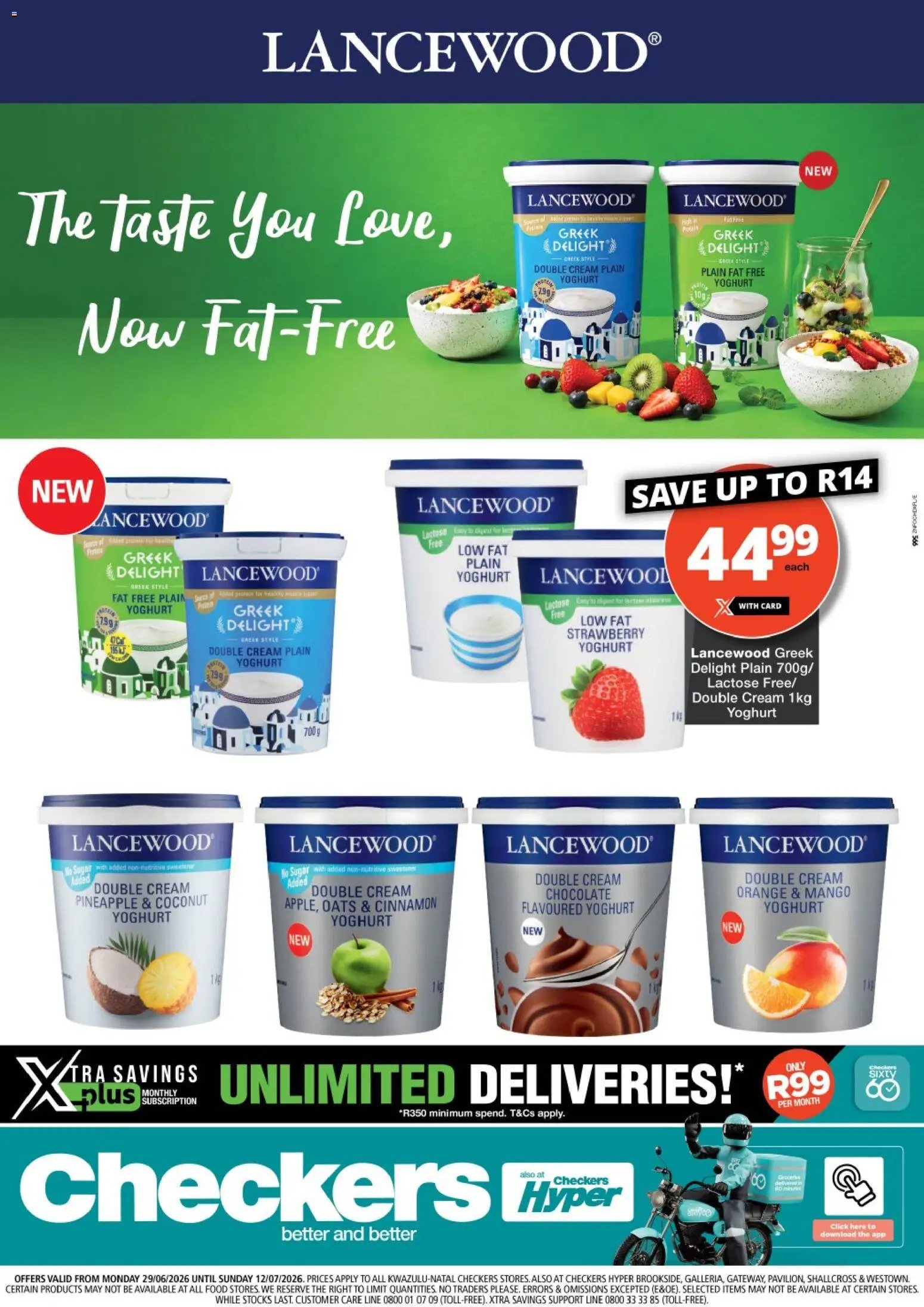 Checkers Kwazulu-Natal - Lancewood Promotion