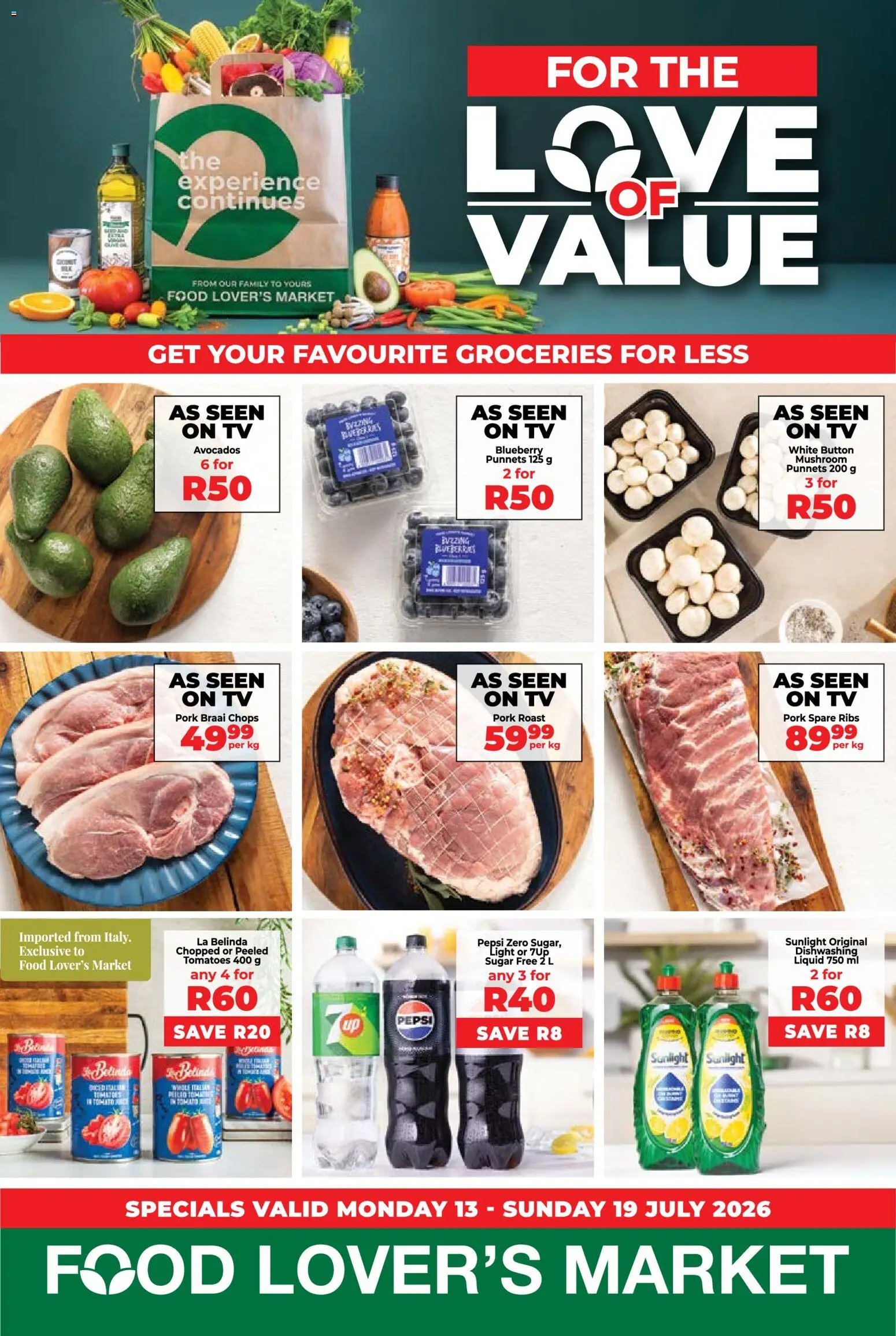Food Lover's Market Western Cape - Weekly Specials