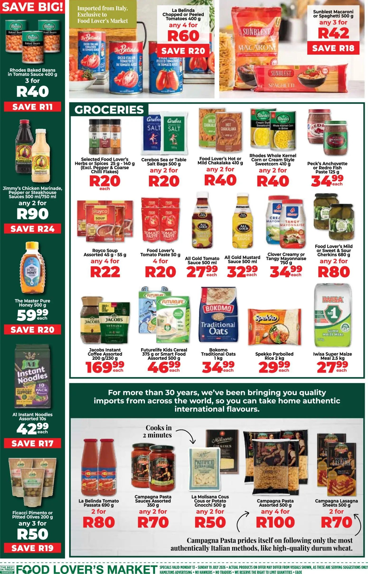 Food Lover's Market Western Cape - Weekly Specials