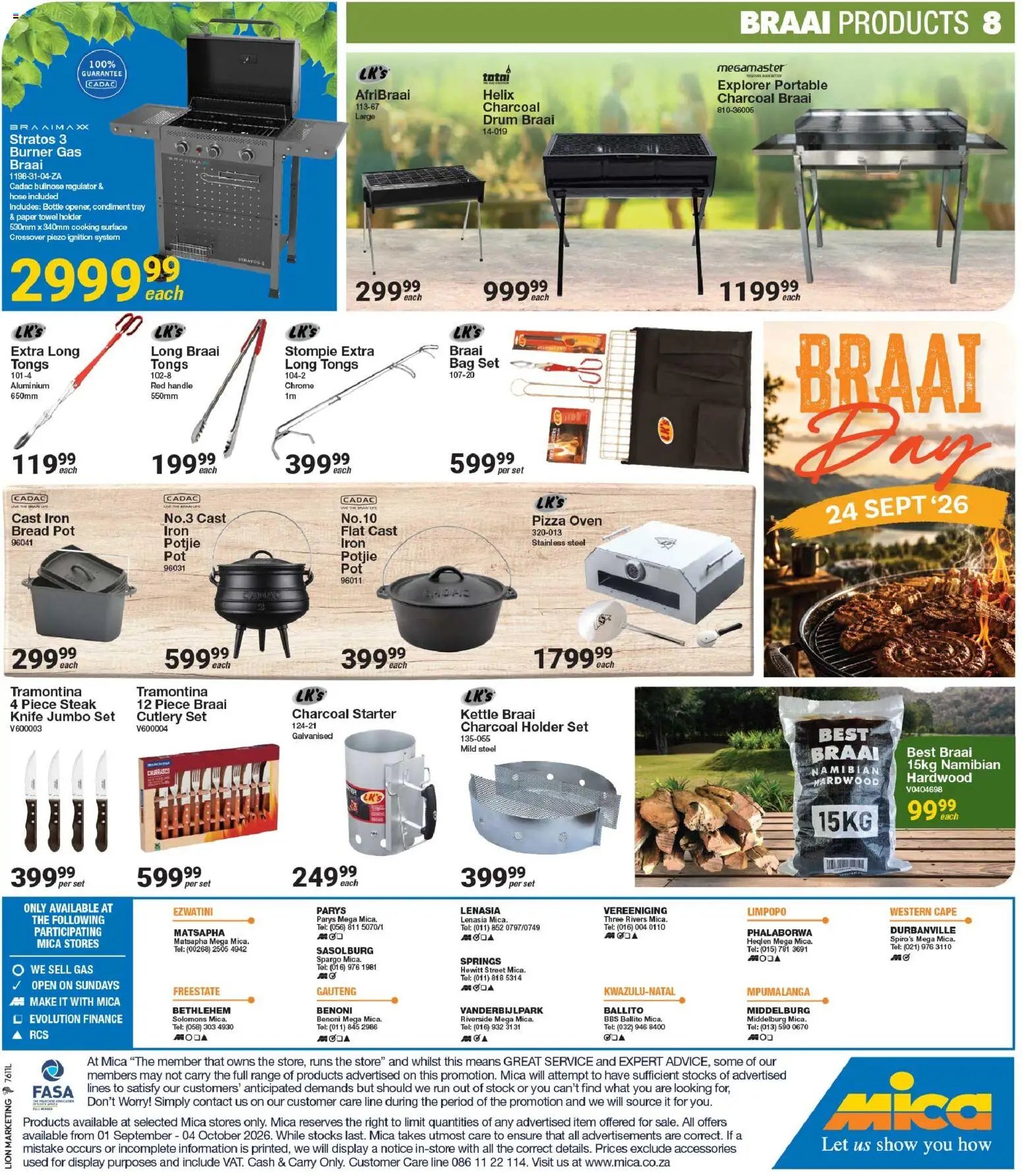 MICA Specials