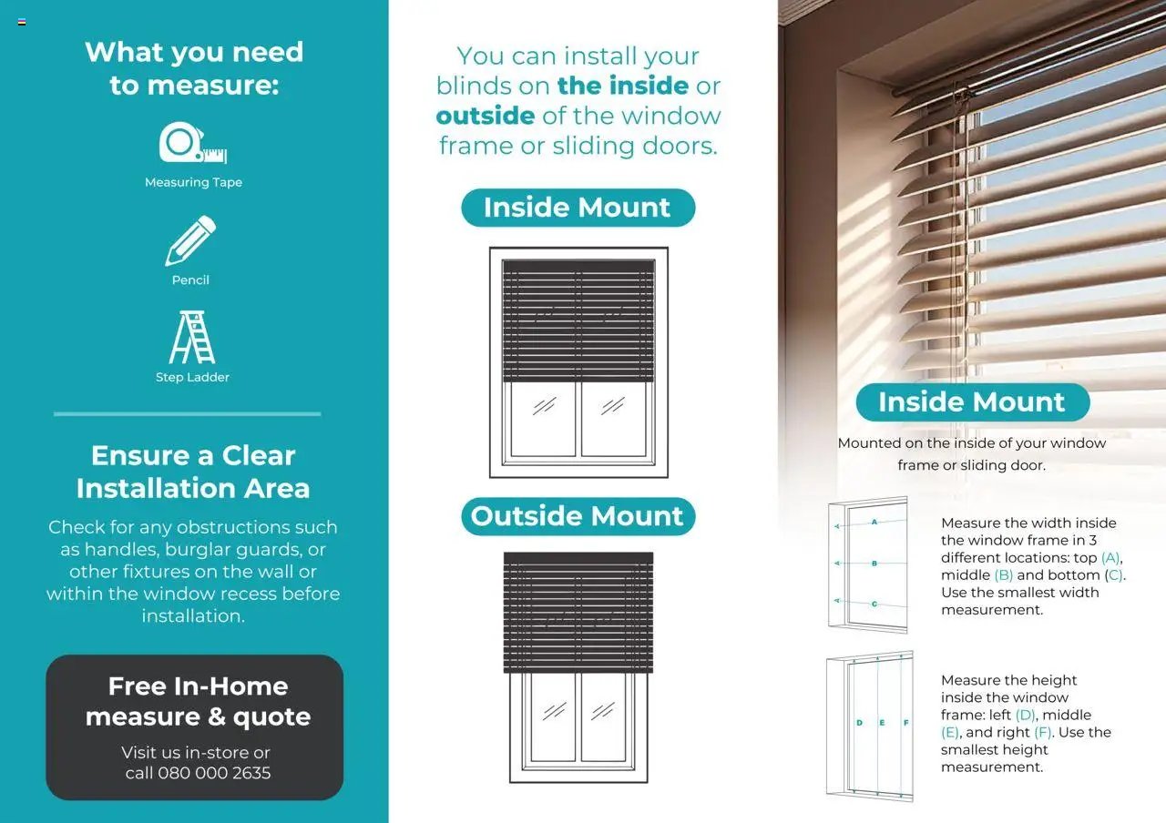Gelmar How to Measure for Blinds
