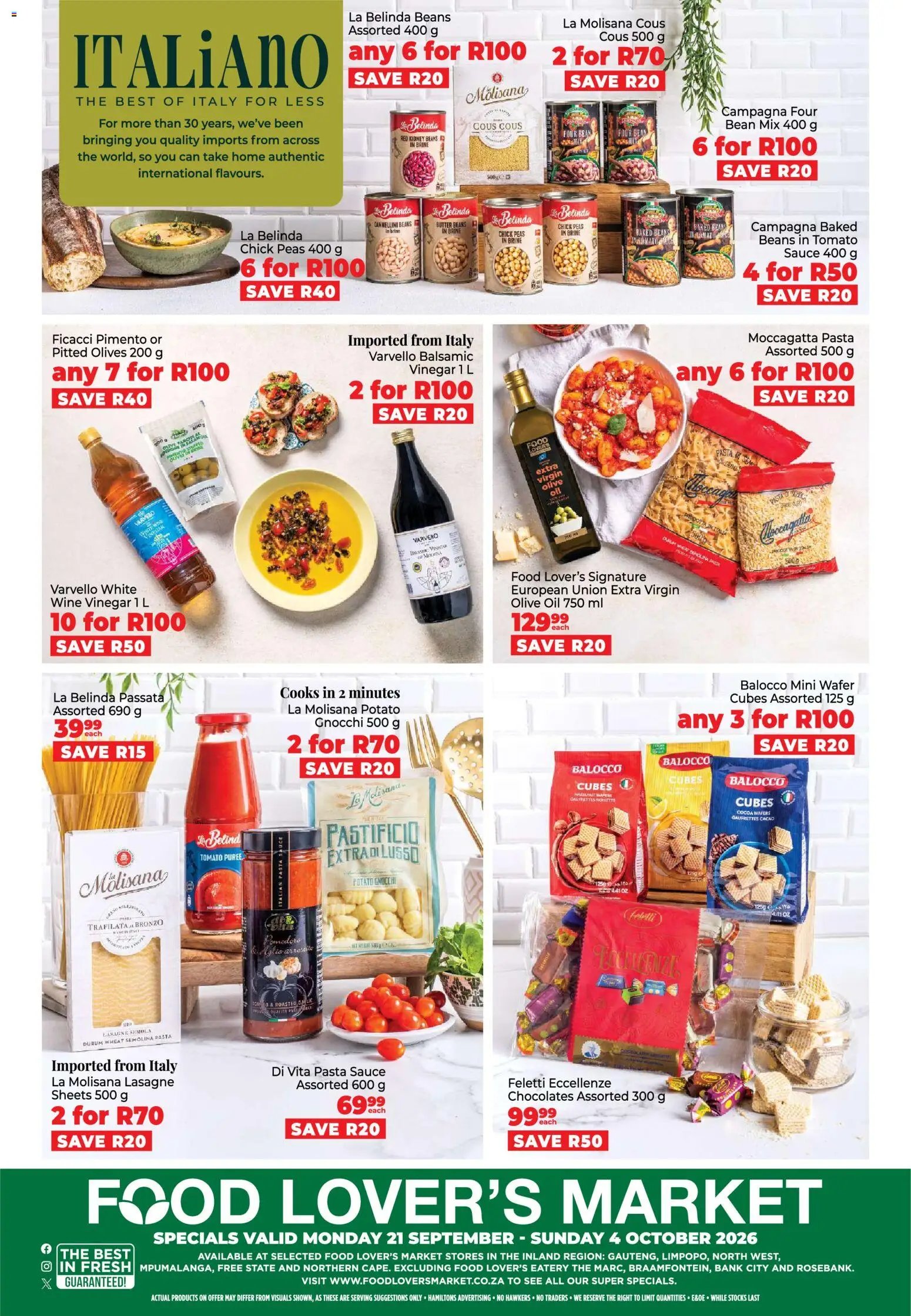 Food Lover's Market Inland Provinces - Weekly Specials