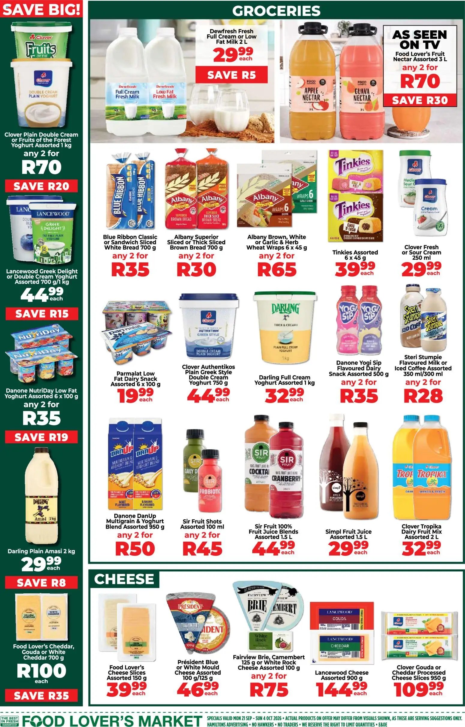 Food Lover's Market Inland Provinces - Weekly Specials