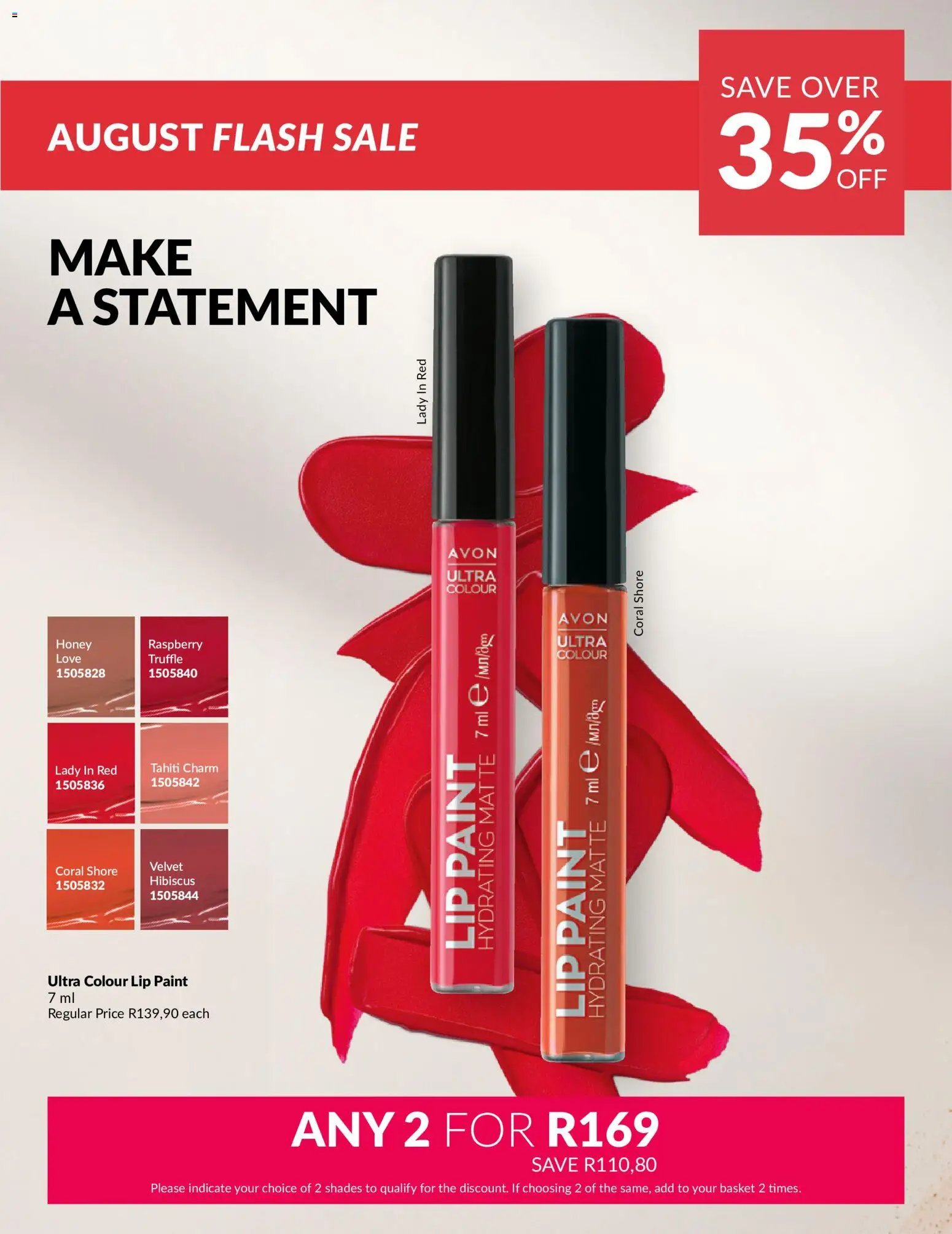 Avon - August Flash Sale