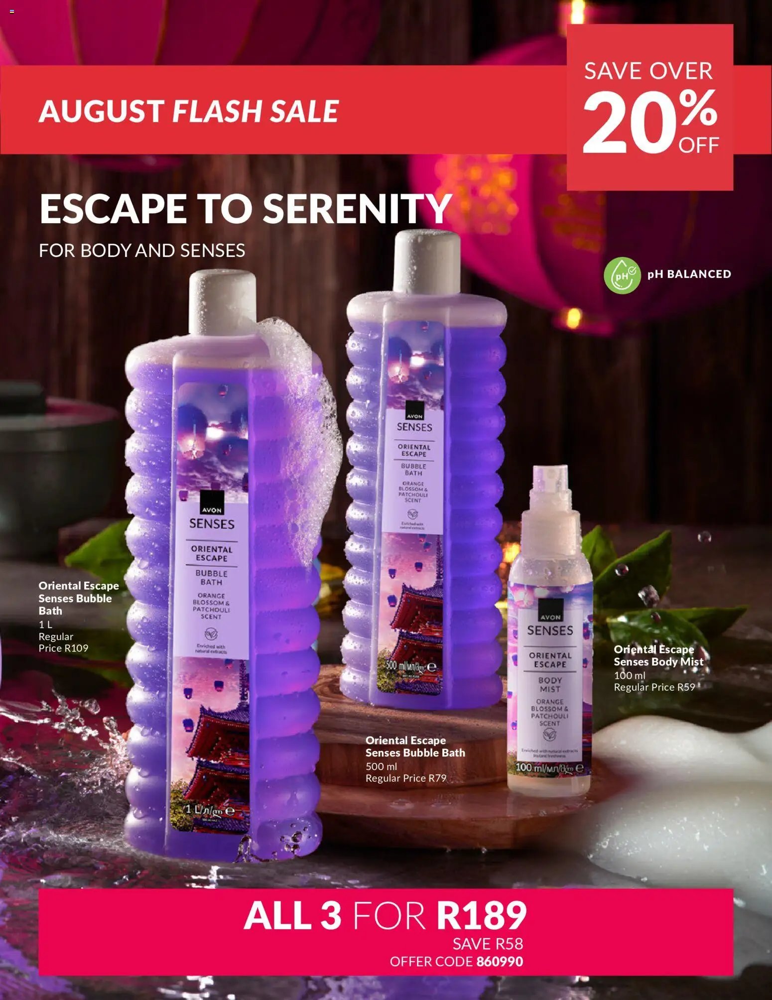 Avon - August Flash Sale