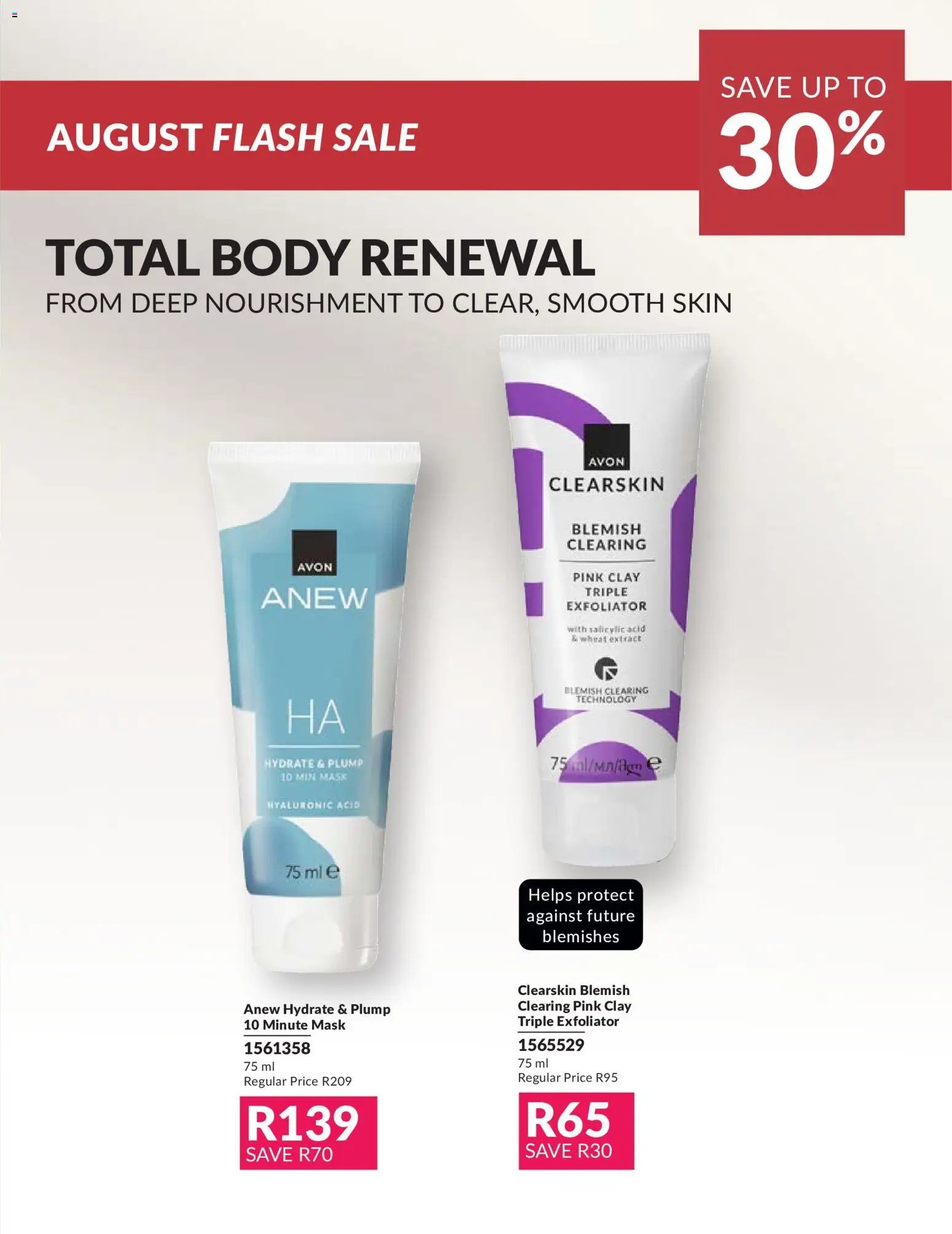 Avon - August Flash Sale