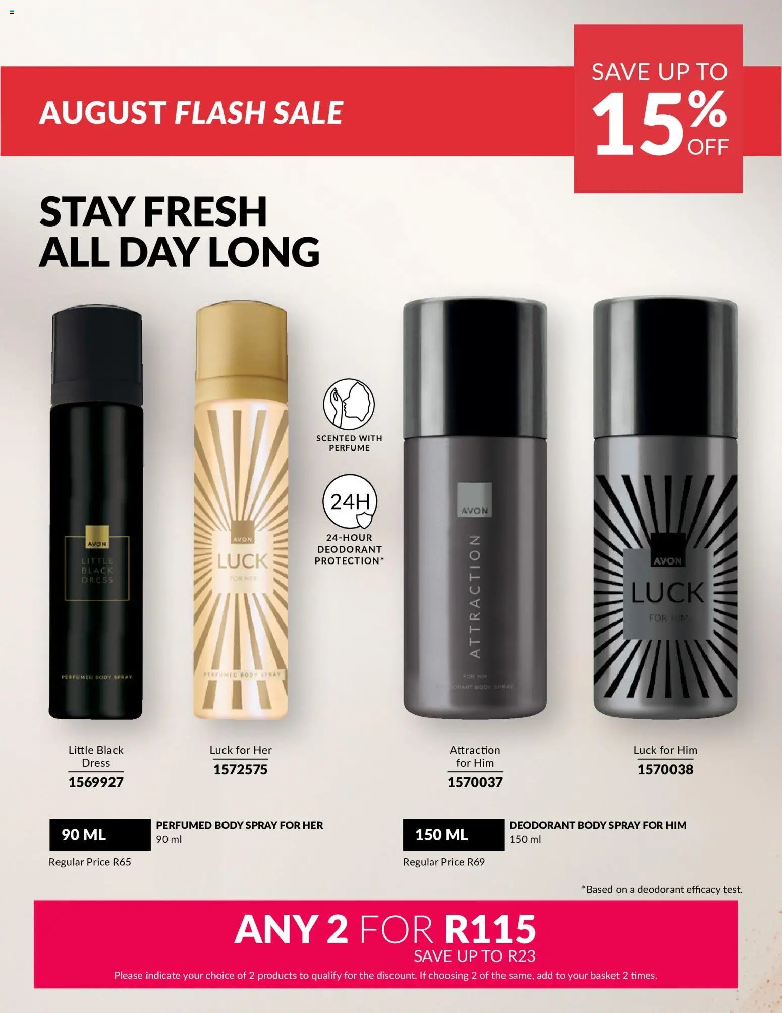 Avon - August Flash Sale