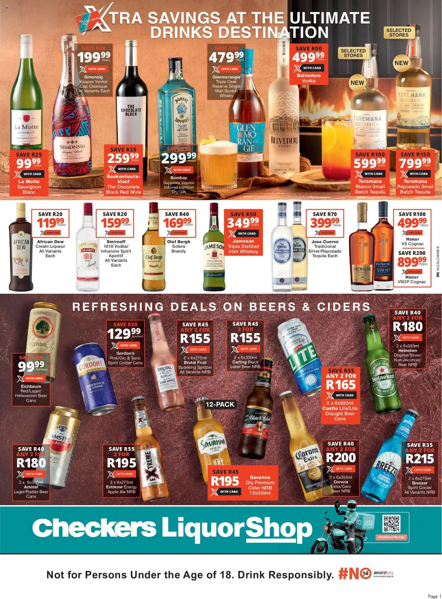 Checkers Northern Cape - LiquorShop May Month-End Promotion