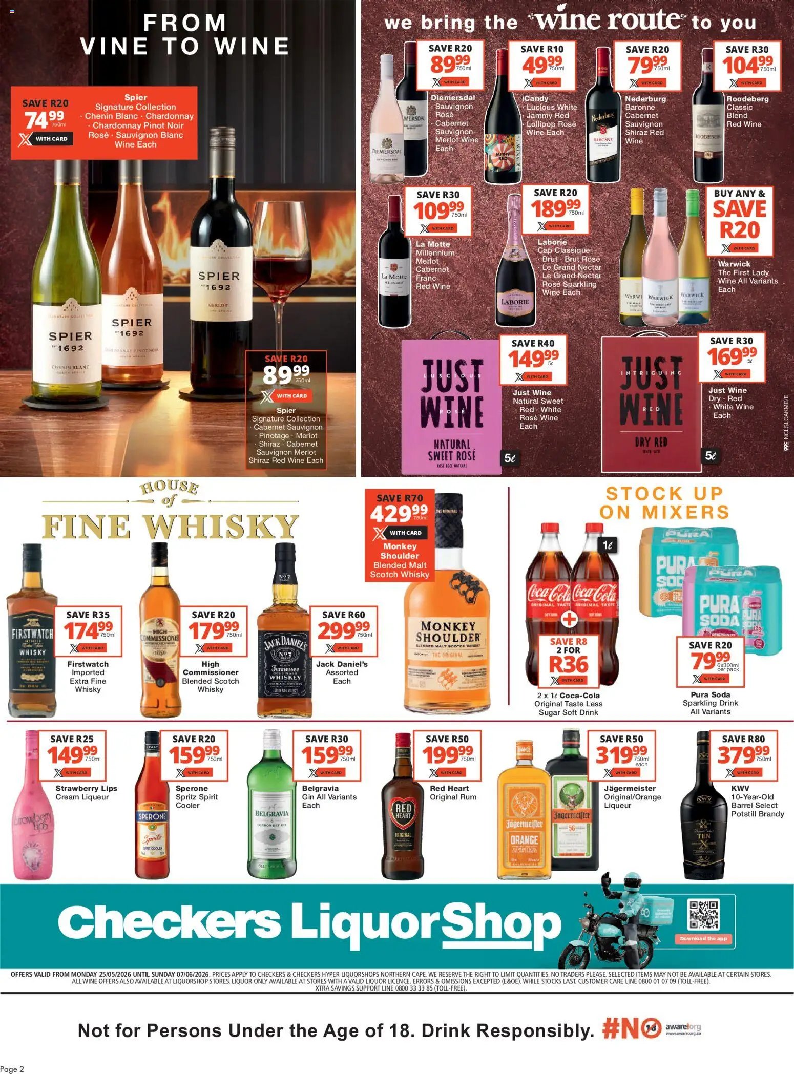 Checkers Northern Cape - LiquorShop May Month-End Promotion