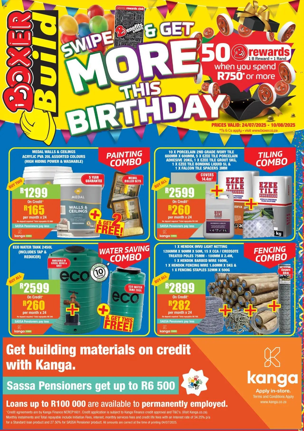 Boxer Eastern Cape - Build (2025-07-24 - 2025-08-10) | 1