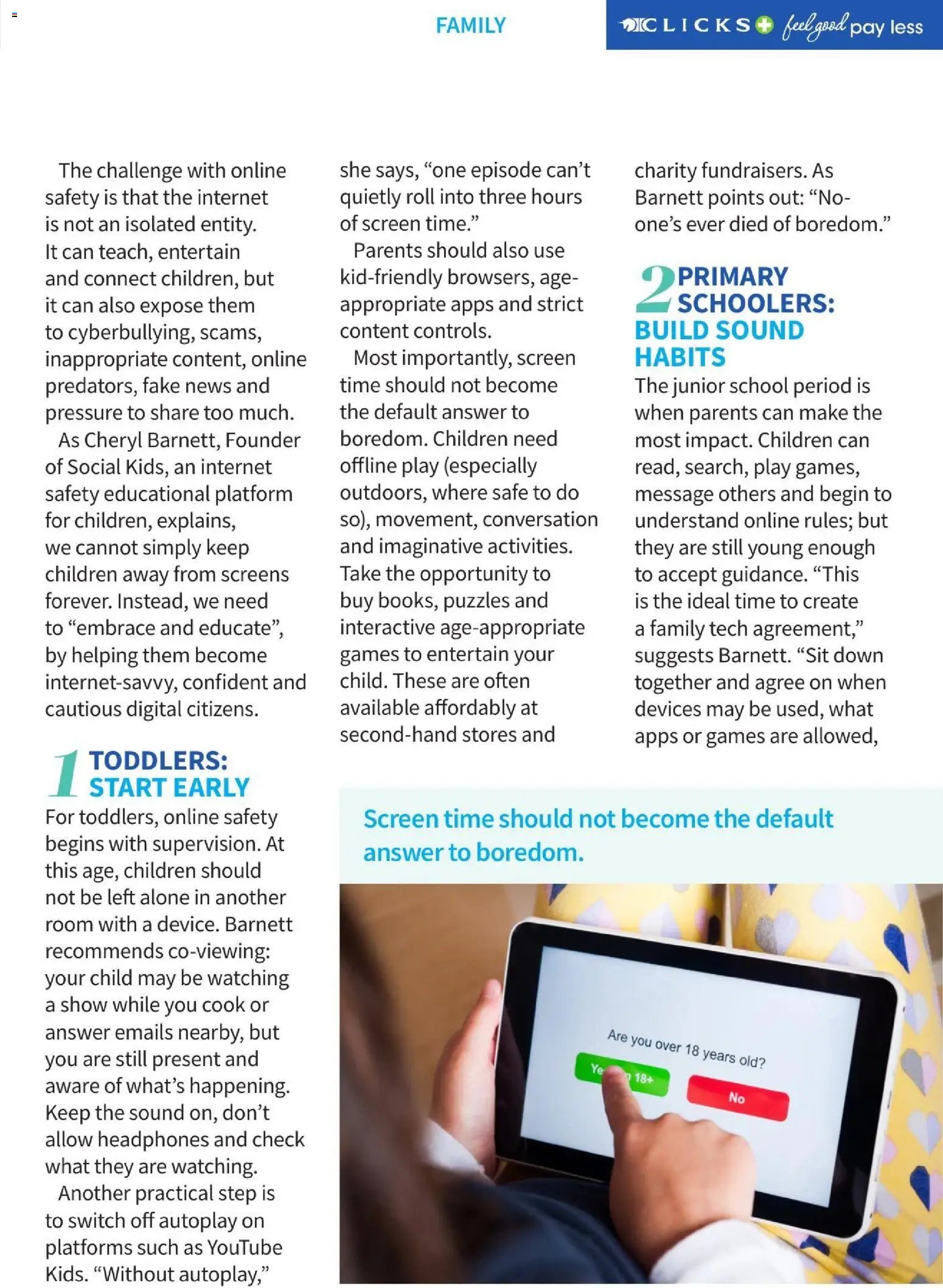 Clicks - Clubcard Magazine