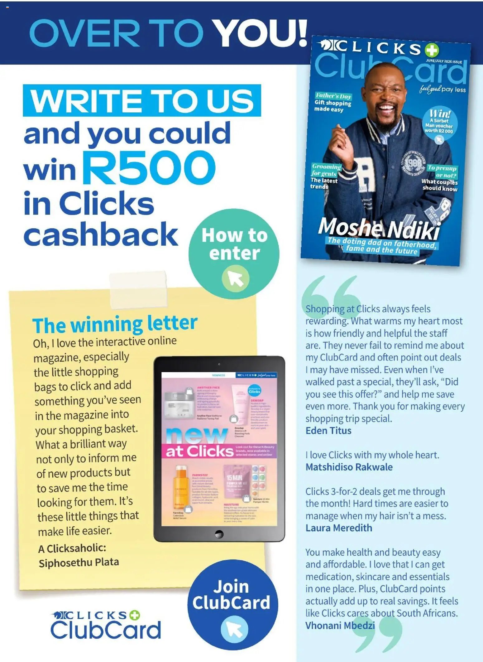 Clicks - Clubcard Magazine