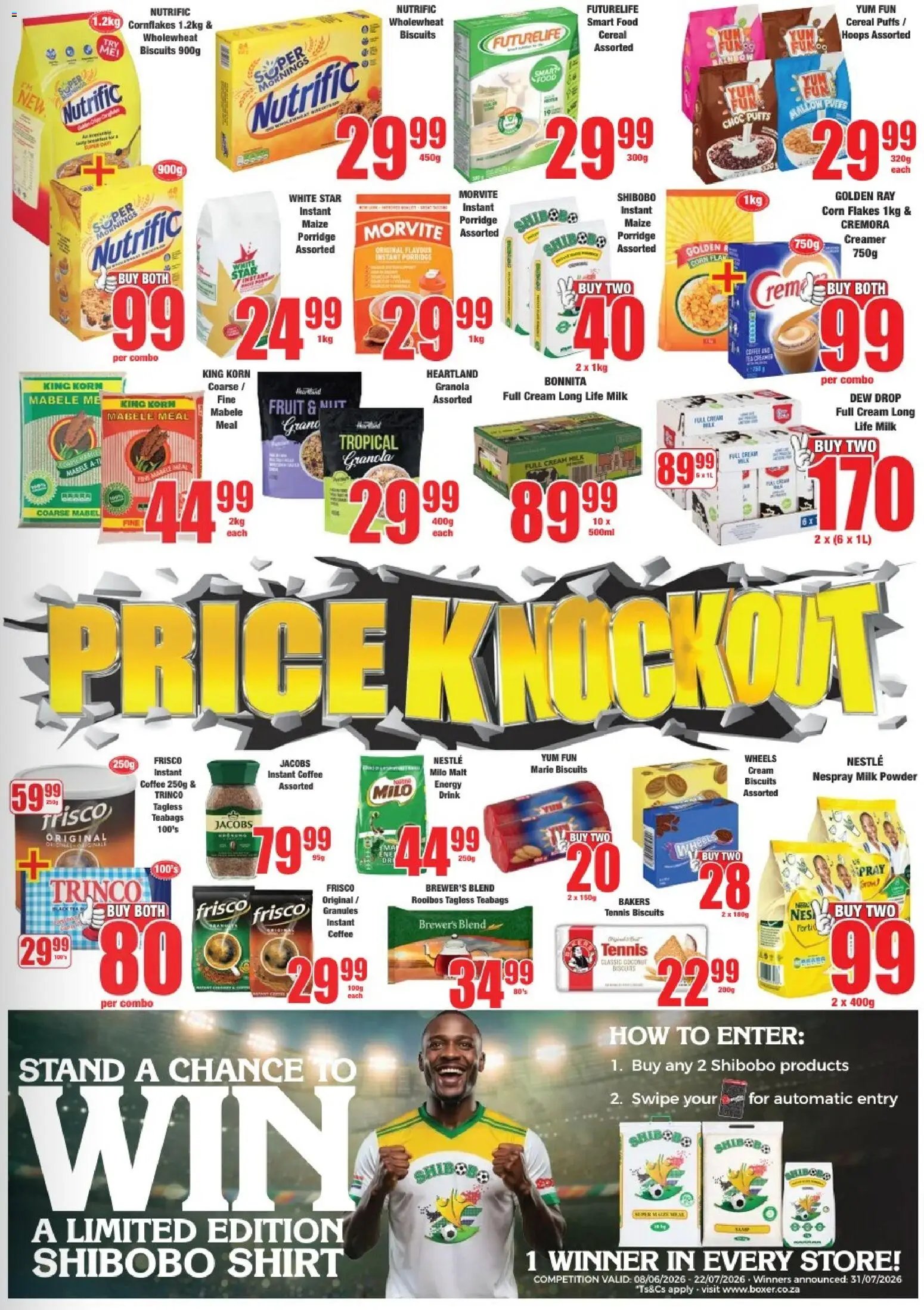 Boxer Eastern Cape - Specials