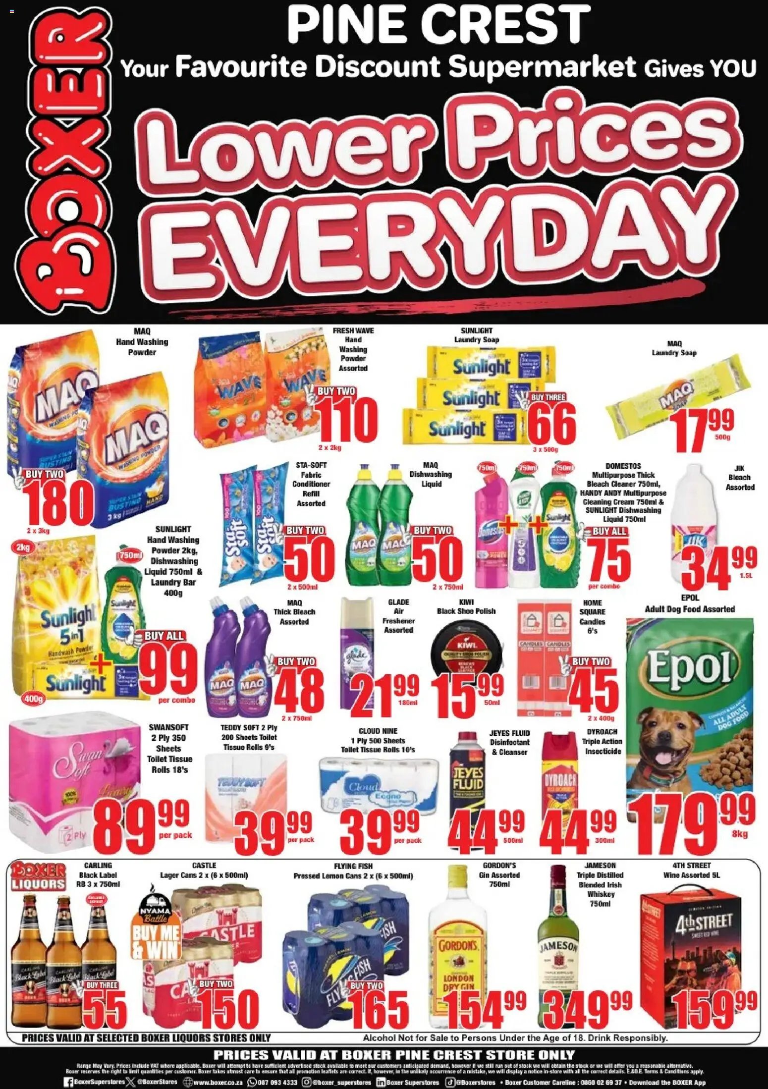 Boxer KwaZulu-Natal - Pine Crest Specials