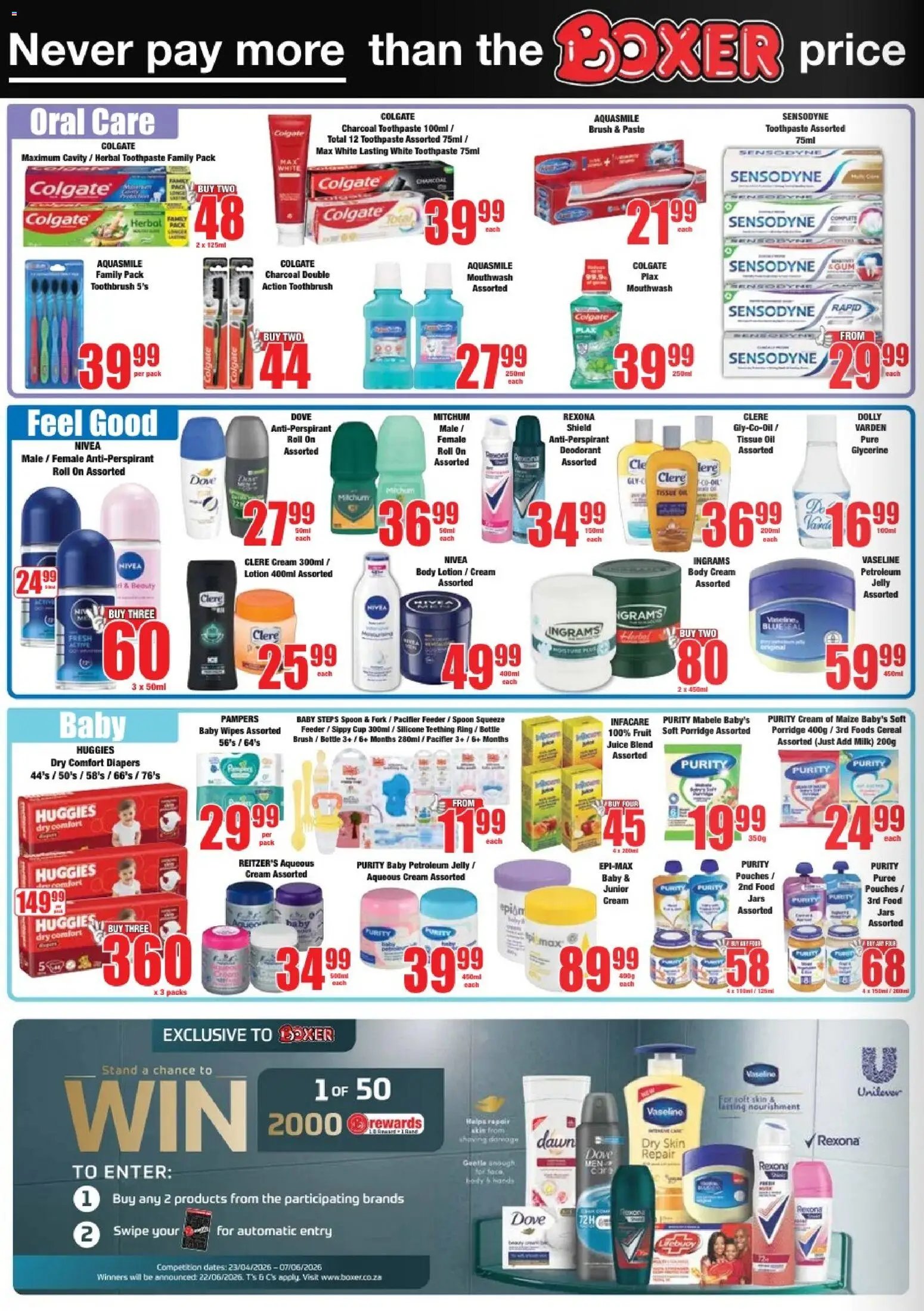 Boxer KwaZulu-Natal - Pine Crest Specials