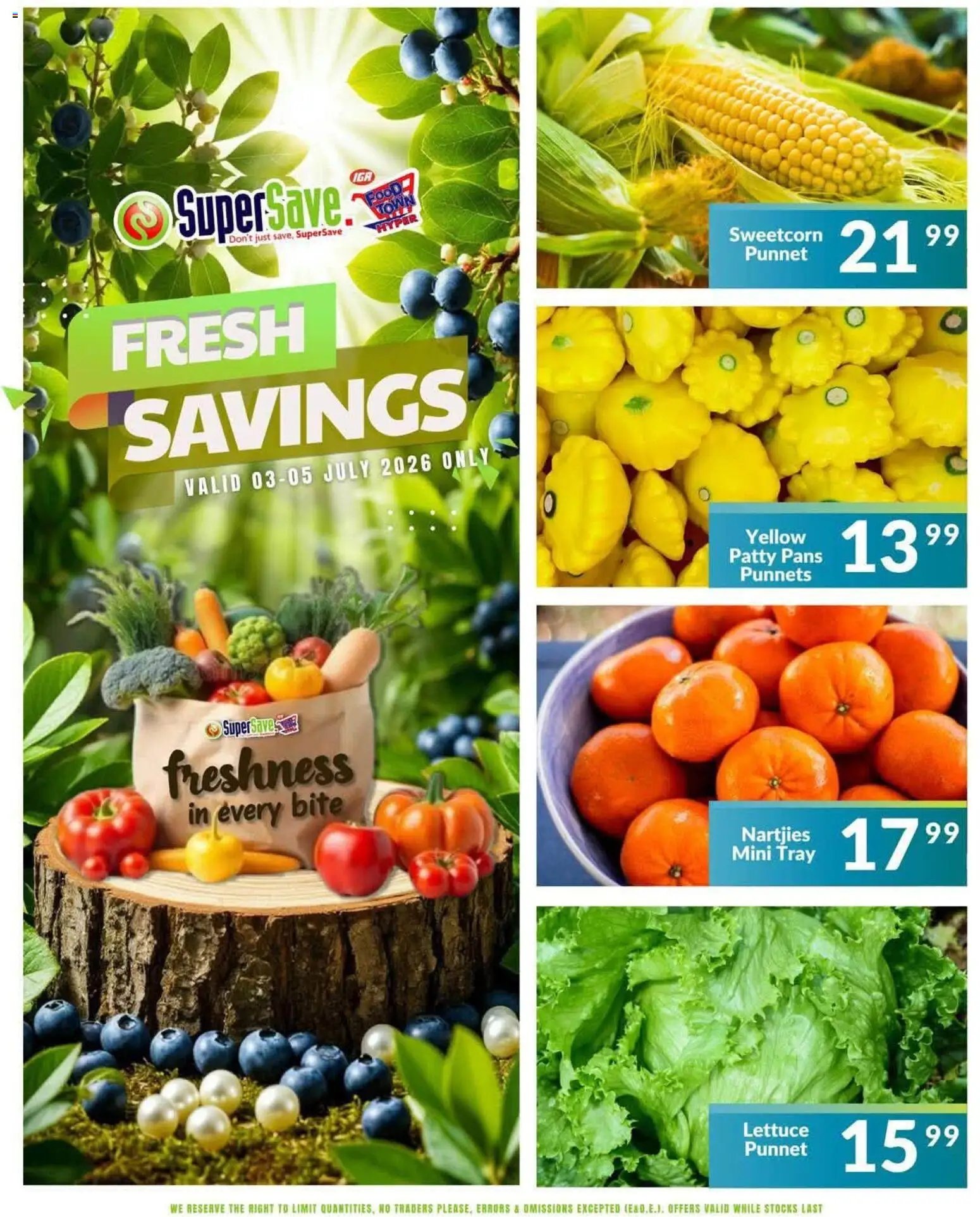 Super Save Sunday Savings