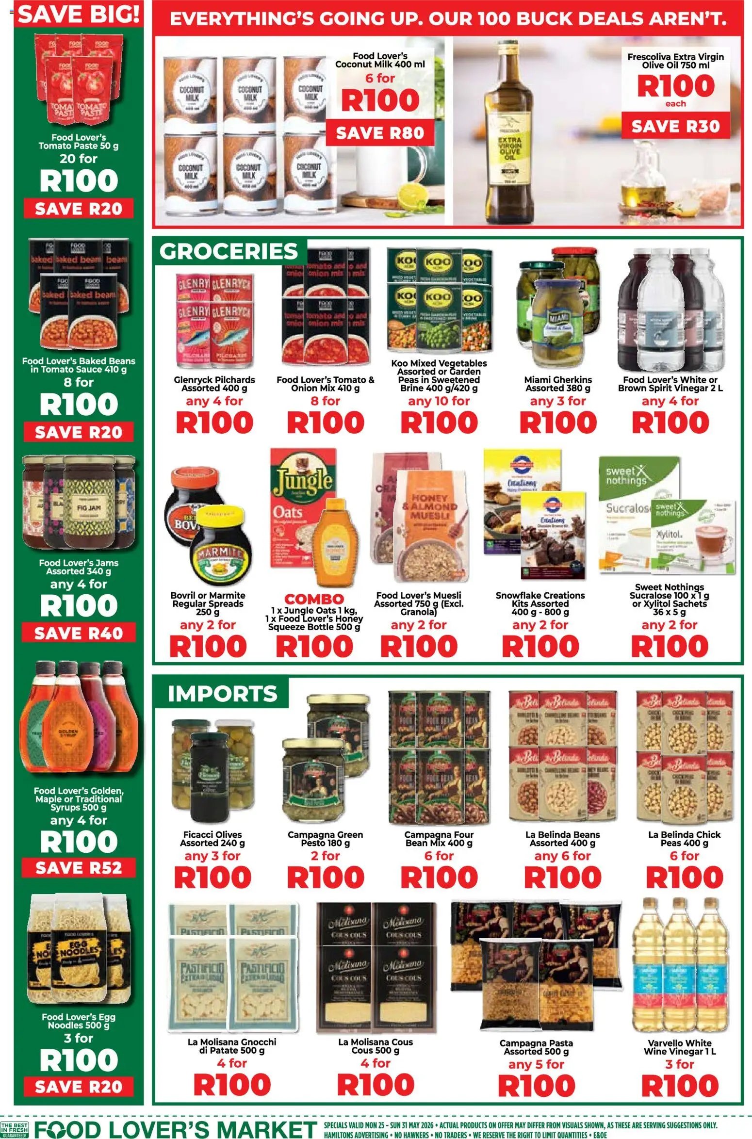 Food Lover's Market Western Cape - 100Buck Specials