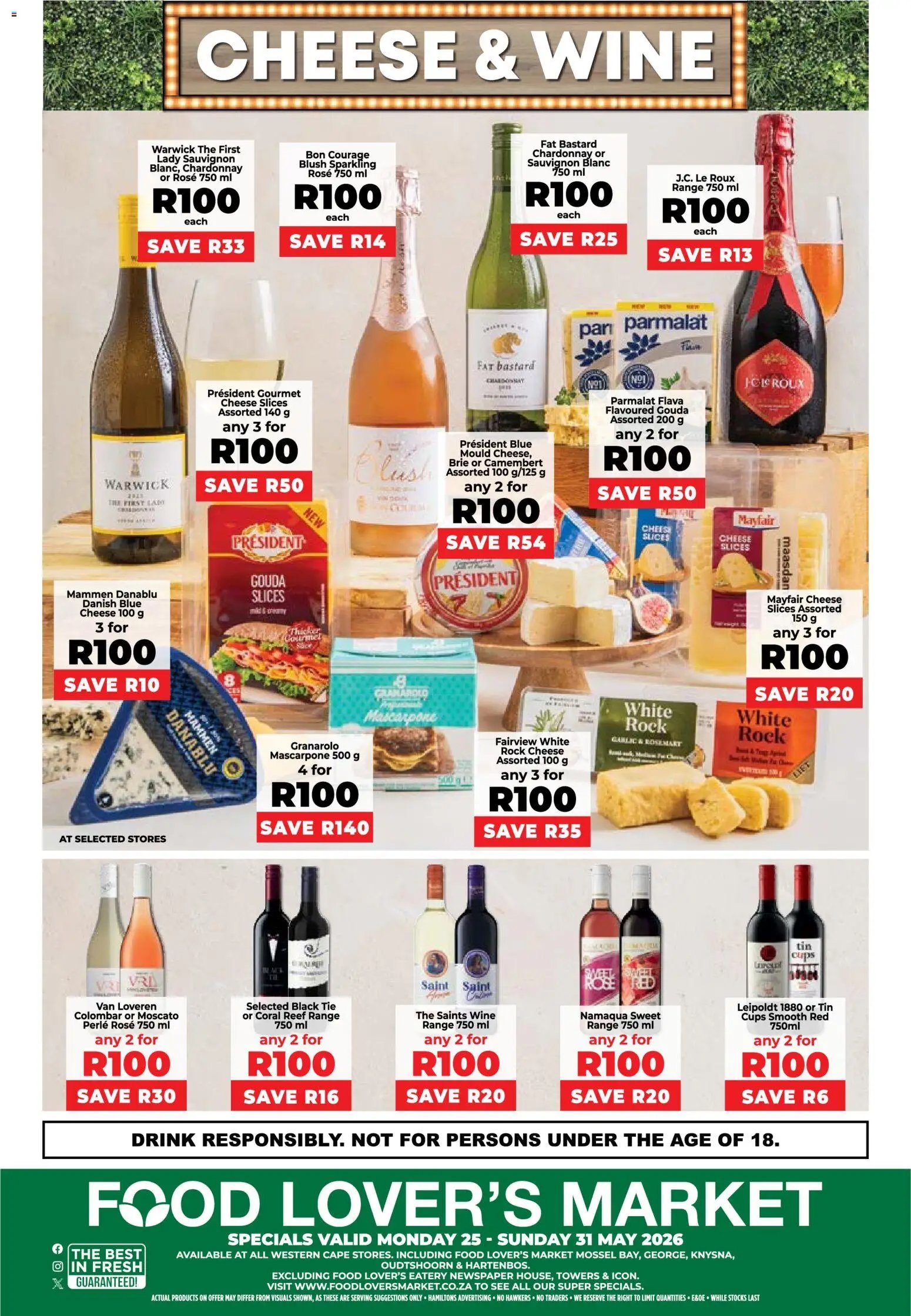 Food Lover's Market Western Cape - 100Buck Specials