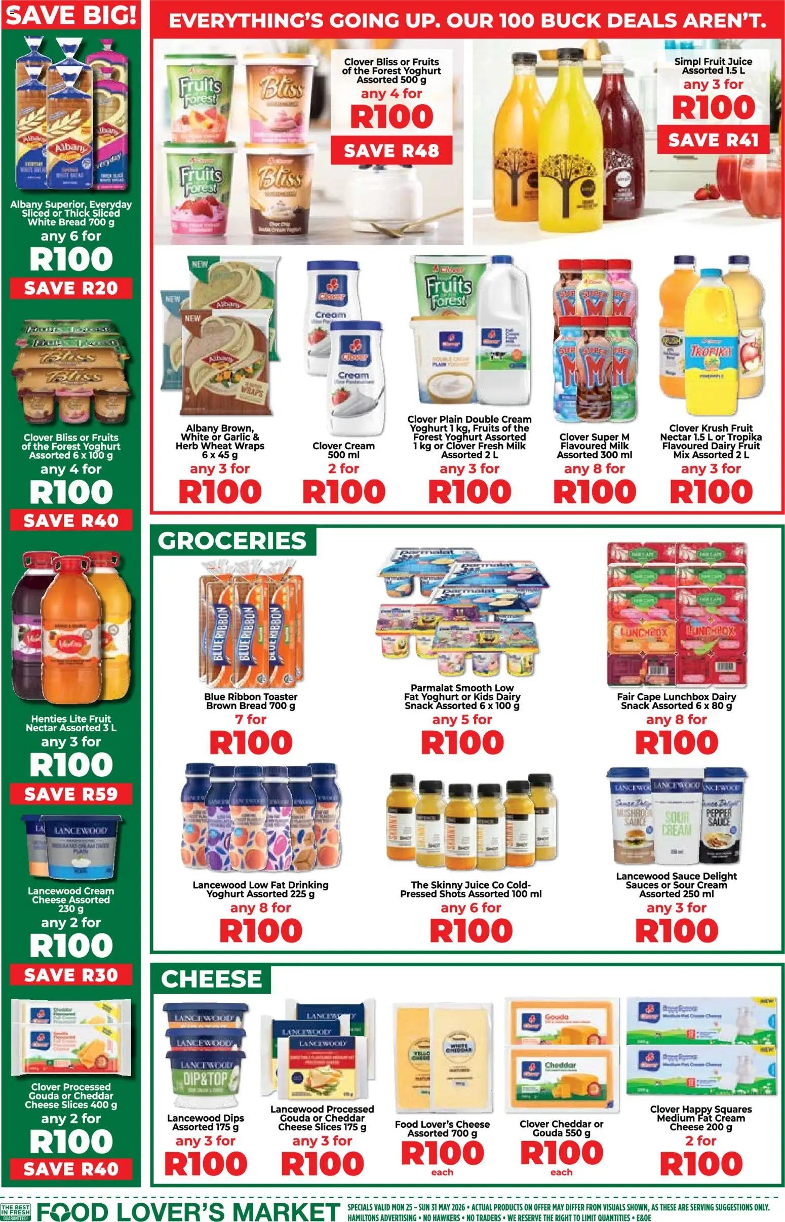 Food Lover's Market Western Cape - 100Buck Specials