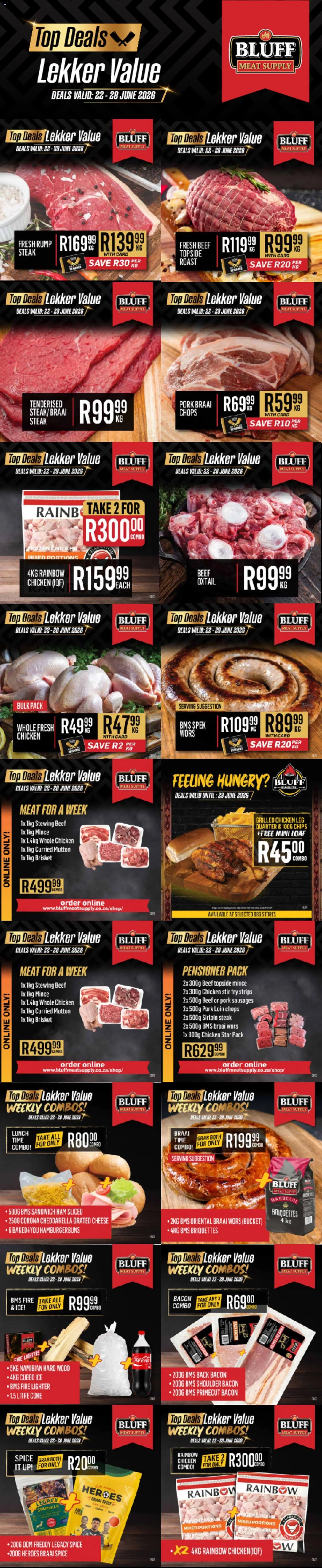 Bluff Meat Supply Top Deals. Lekker Value.