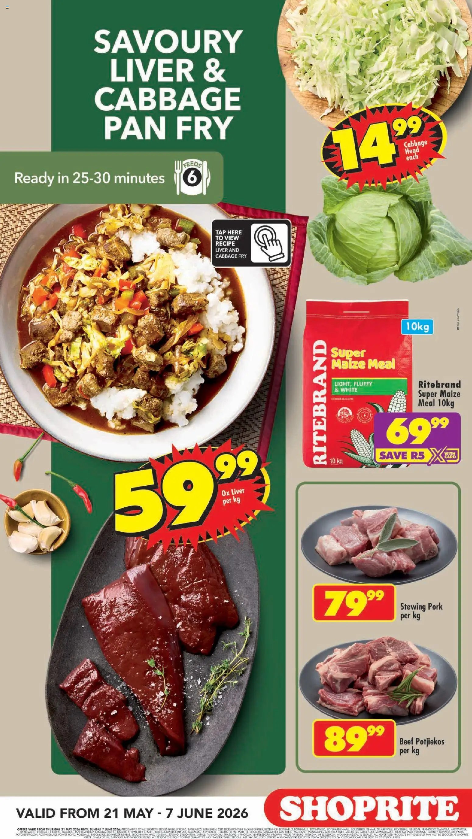 Shoprite - Northern Cape - Affordable Winter Meals