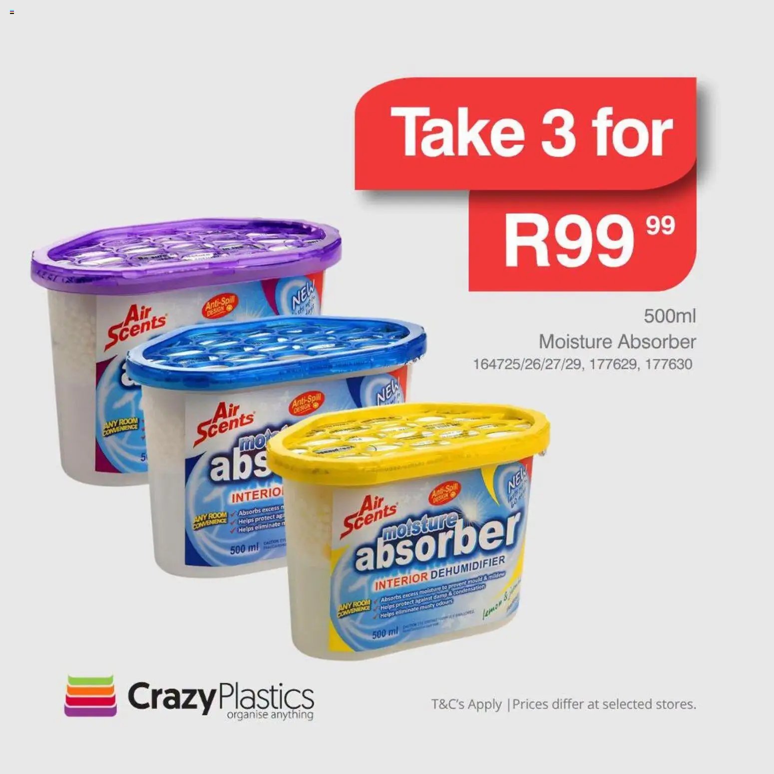 Crazy Plastics Fresh-smelling home