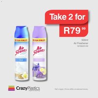 Crazy Plastics Fresh-smelling home