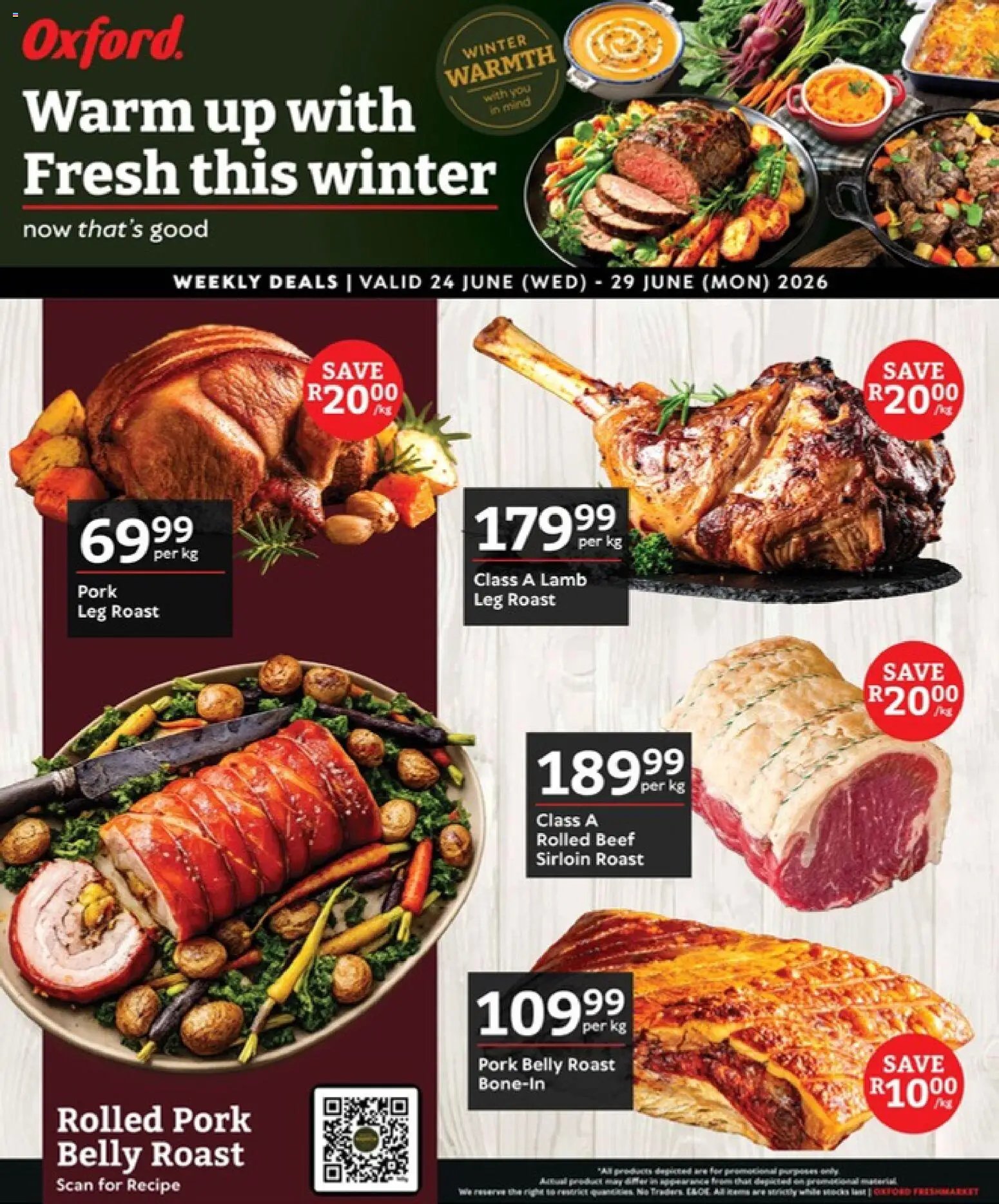 Oxford Freshmarket Specials