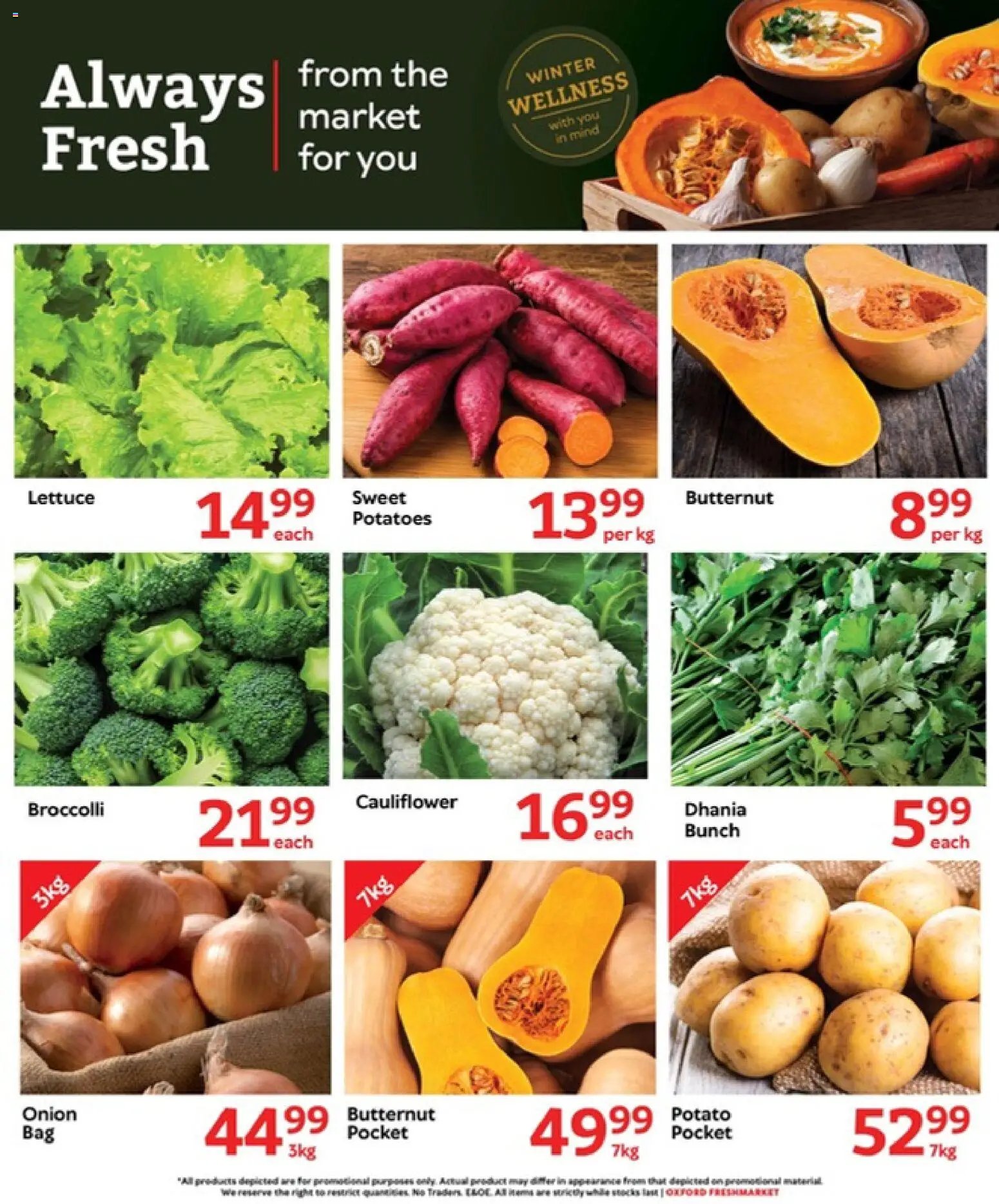 Oxford Freshmarket Specials