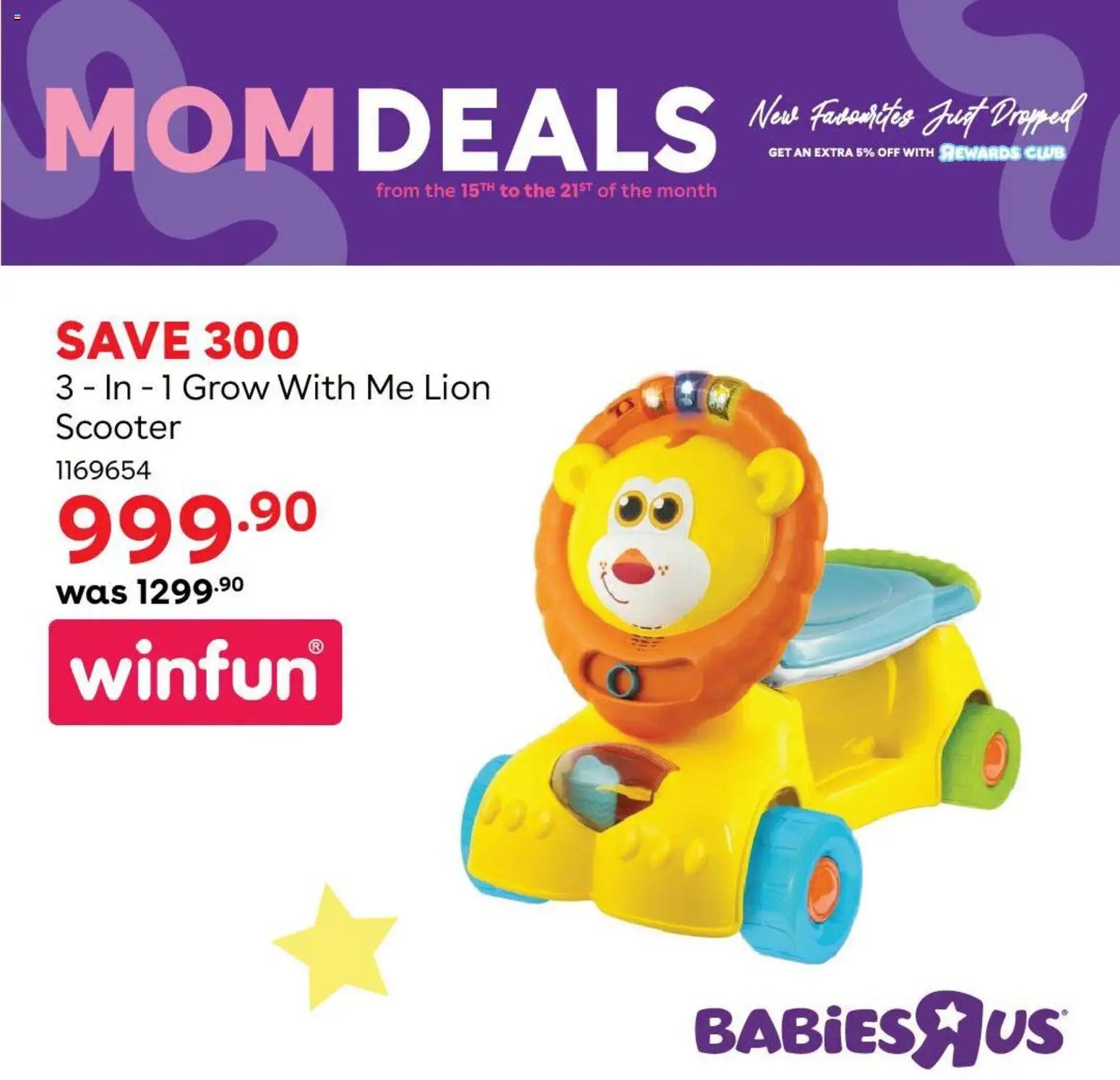 Babies R Us Mom Deals