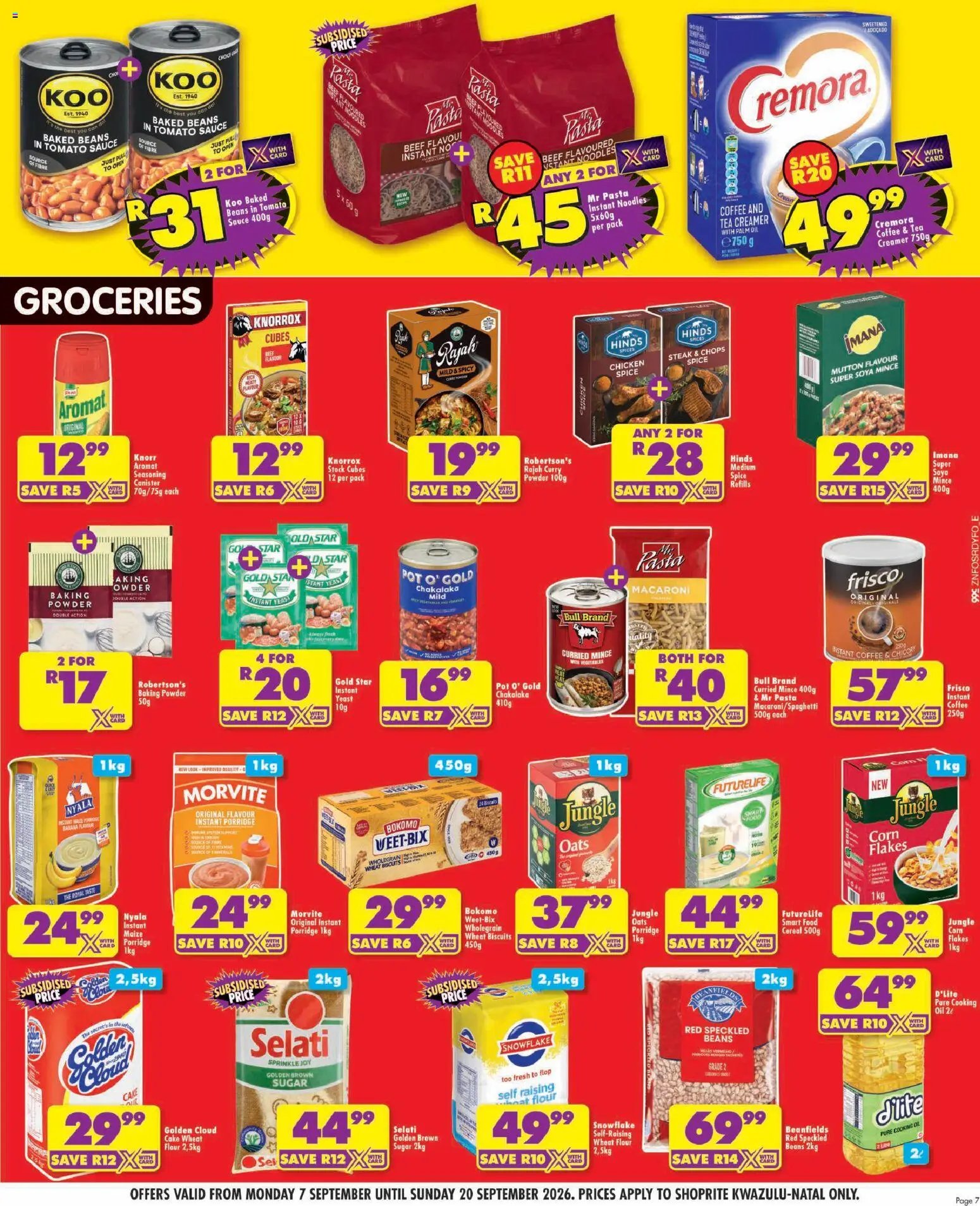 Shoprite Specials