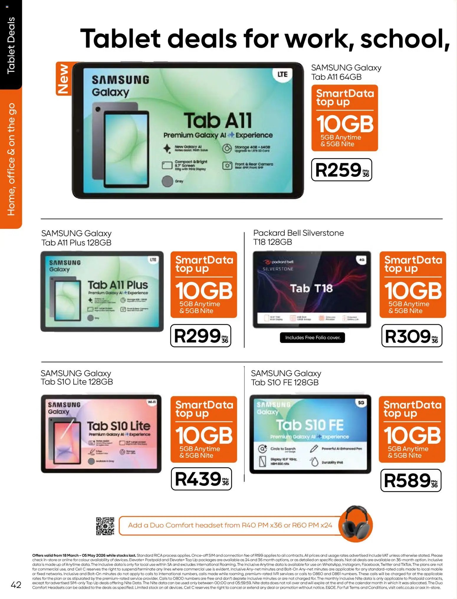 Cell C - Contract Deals (2026-03-18 - 2026-05-05) | 44
