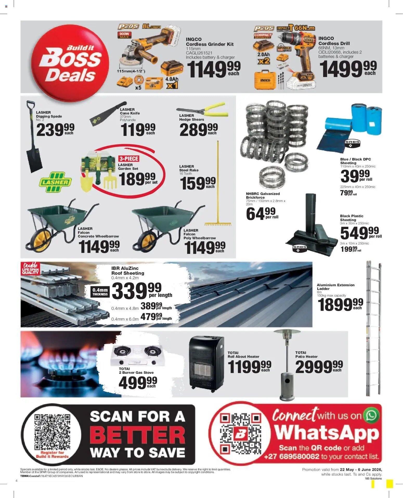 Build It Eastern Cape - Specials