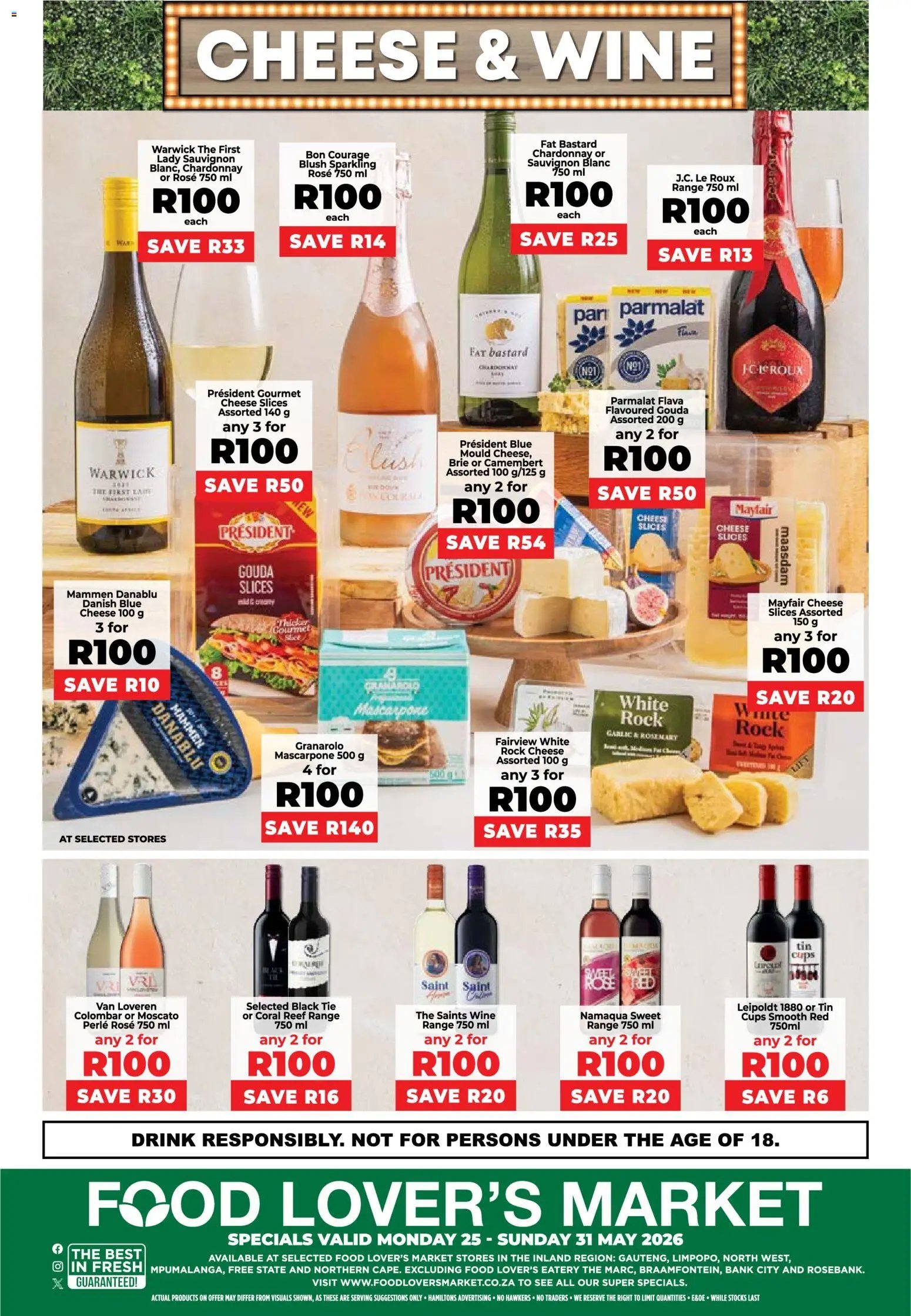 Food Lover's Market Inland Provinces - 100Buck Specials