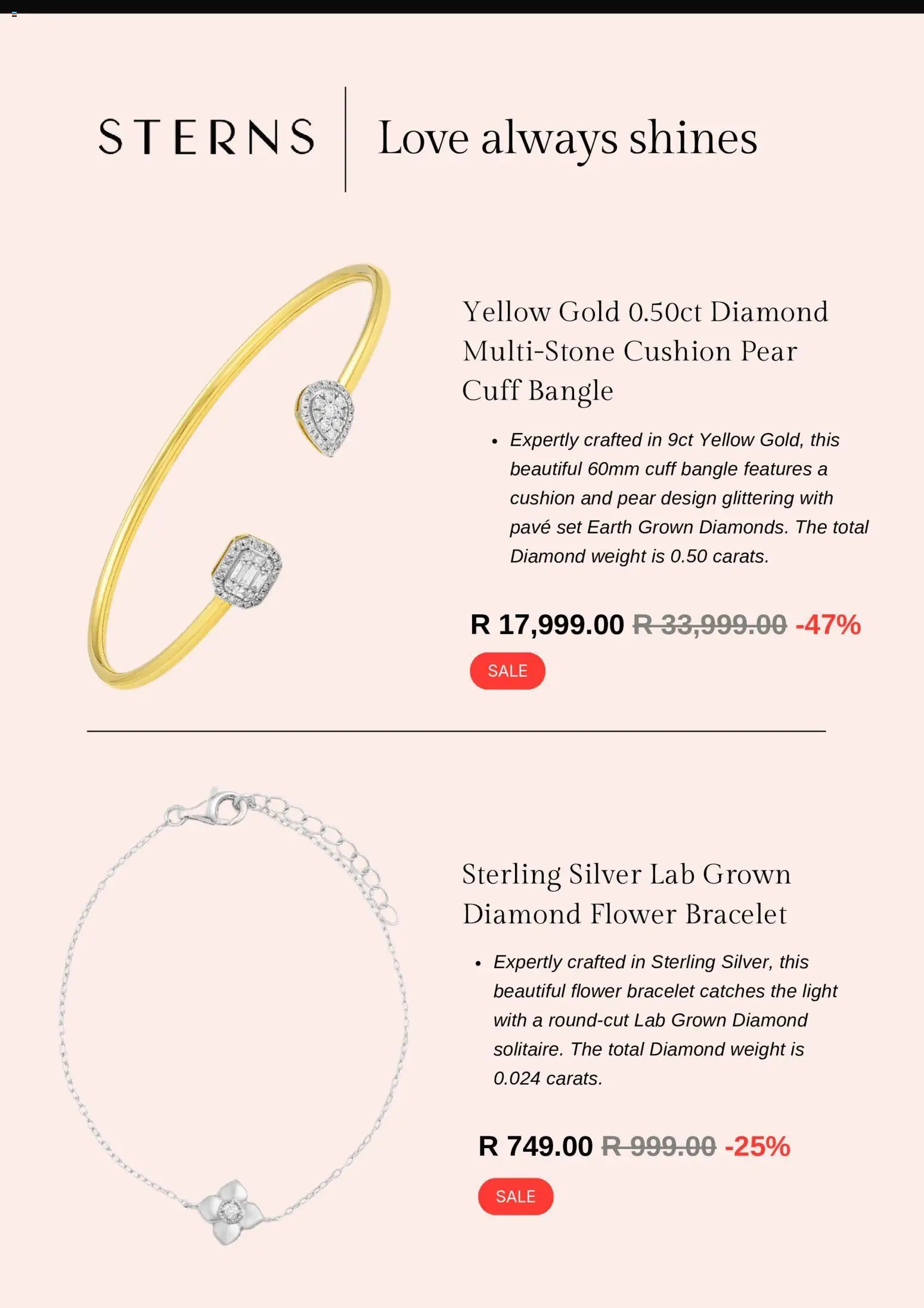 Sterns Specials