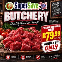 Super Save Butchery Sunday Only