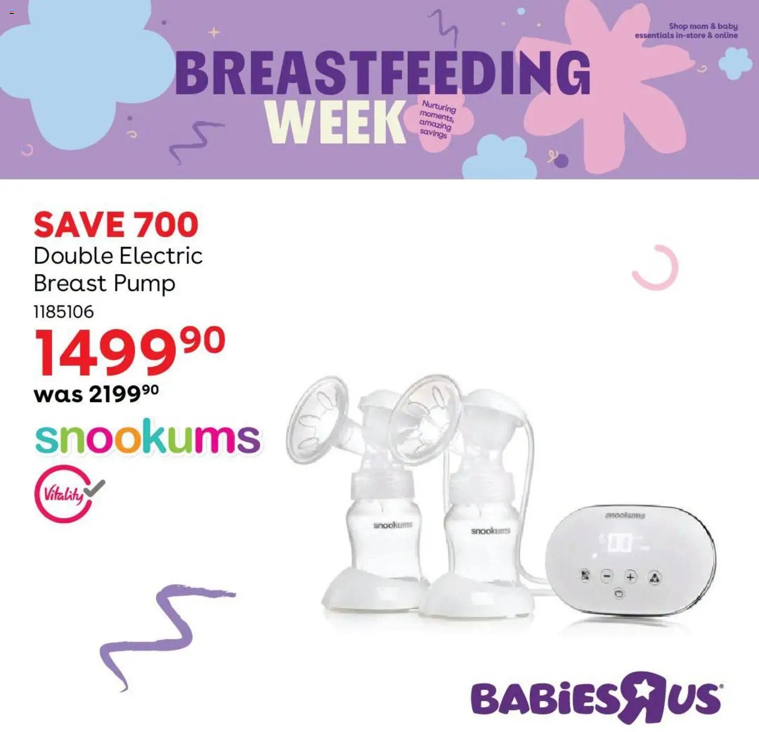 Babies R Us Breastfeeding Week