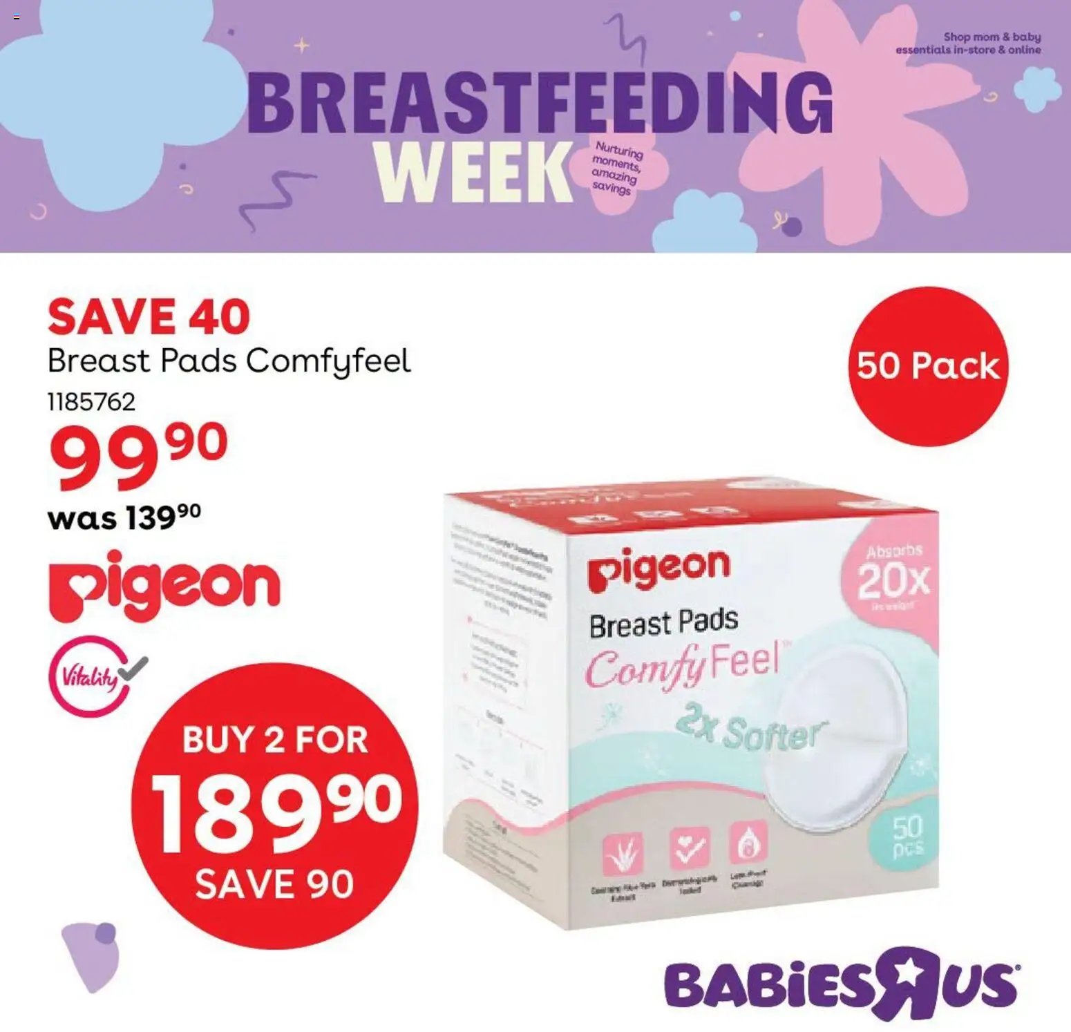 Babies R Us Breastfeeding Week