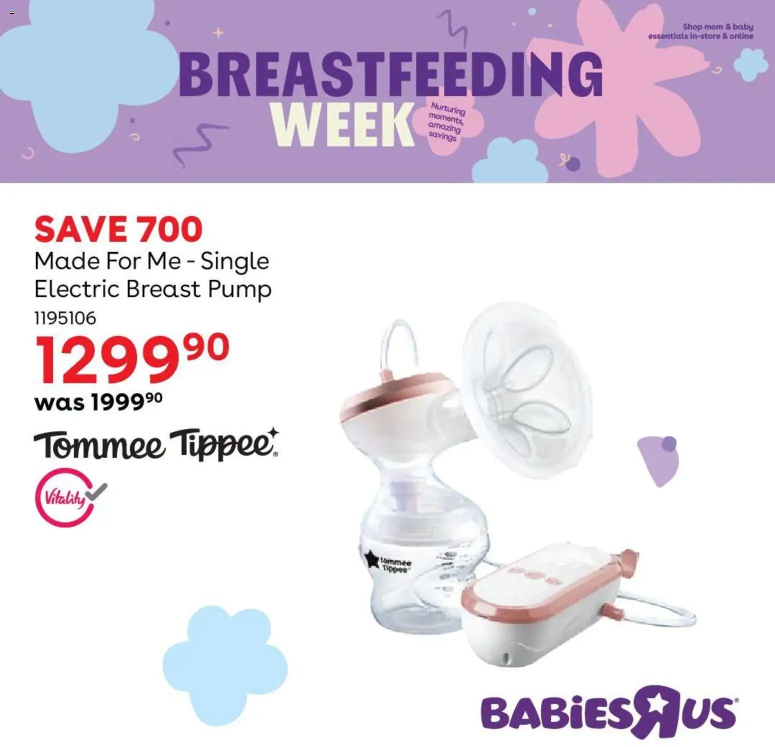 Babies R Us Breastfeeding Week